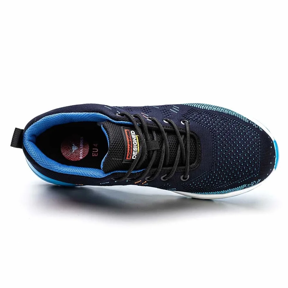 Rona Shoes Buty Robocze Obuwie Robocze Lekkie Wygodny Stylowy Męskie Damskie Alpha Blue EU 44