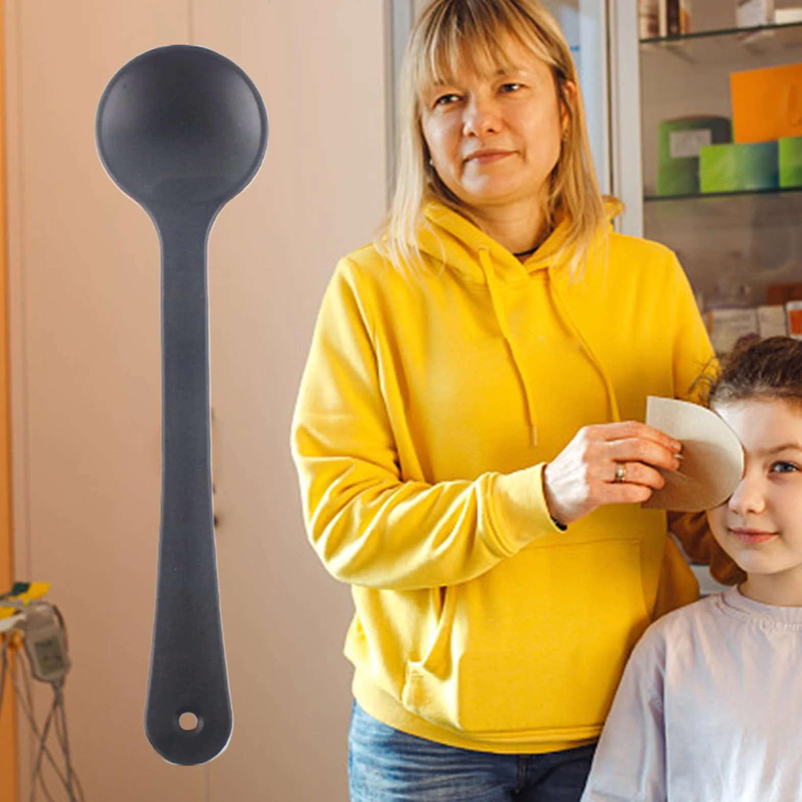 Przenośny Okluder Oczny,Przyrząd Optometryczny Do Testów Tablicowych - Przenośna Zasłonka Oczna Bez Poślizgu Dla Ortoptysty Optometrysty Okulisty