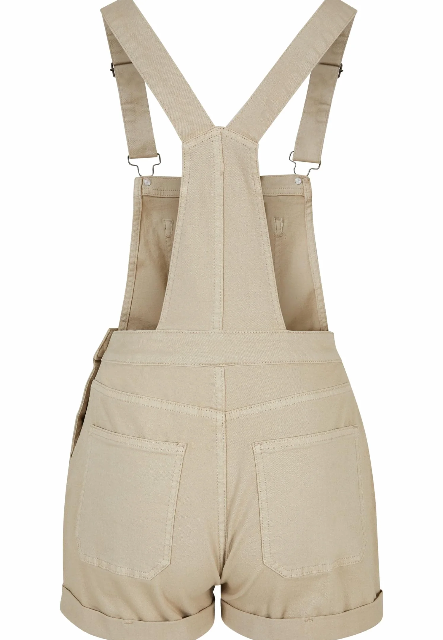 Urban Classics Koszulka Kobiety Damskie Szorty Organiczne Dungaree