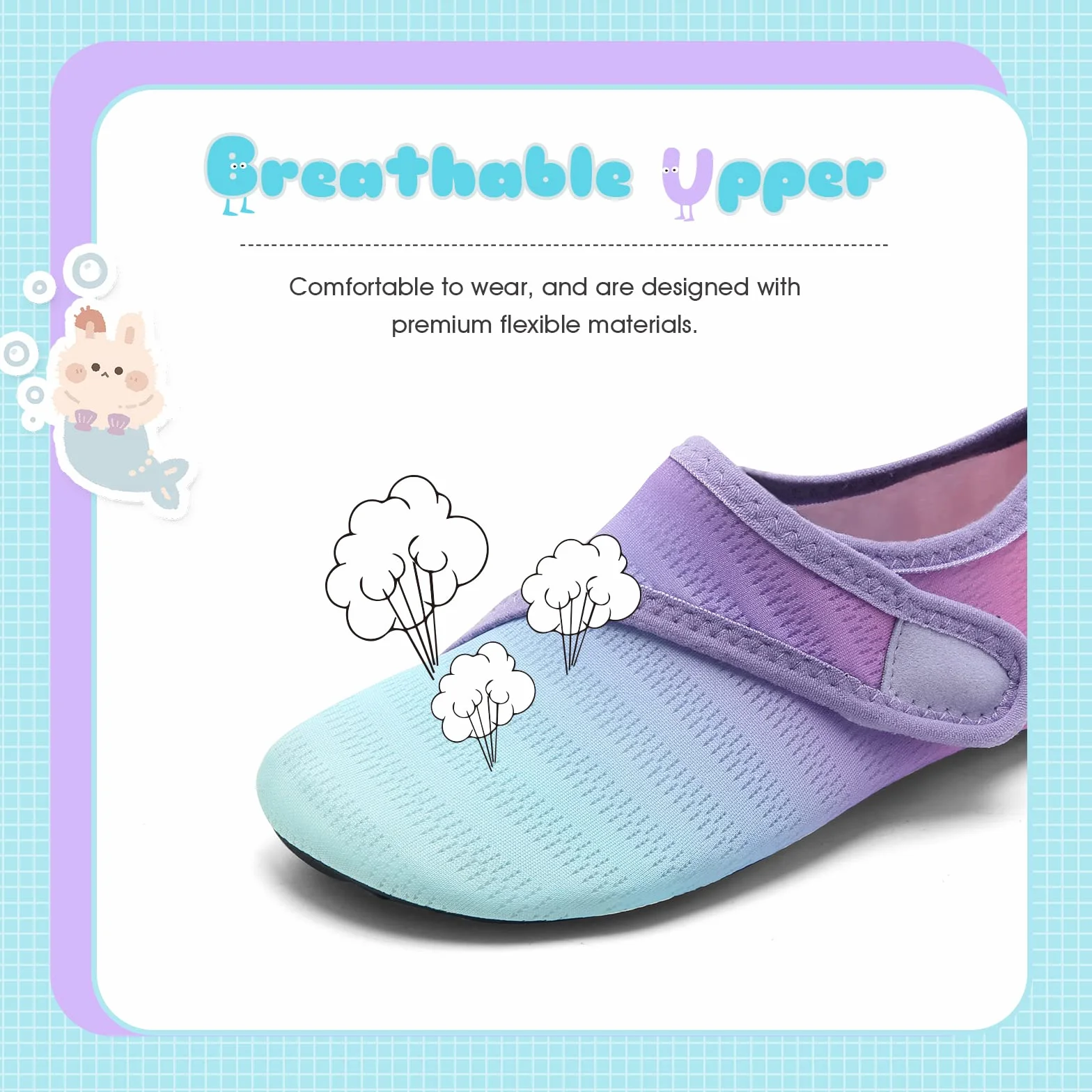 Buty wodne dzieci dziewczęta chłopcy szybkie suszenie antypoślizgowe wygodne buty sportowe wodne unisex dzieci