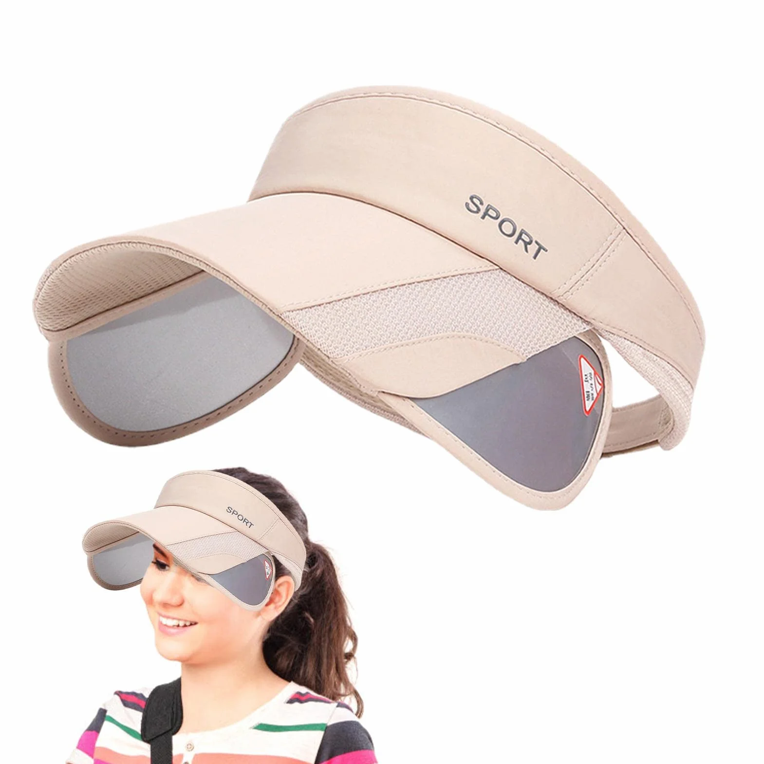 Letnie czapki przeciws?oneczne, letnia damska os?ona przeciws?oneczna rower, oddychaj?ca czapka sportowa do tenisa, golfa, biegania, w?dkowania, w?drówek i joggingu