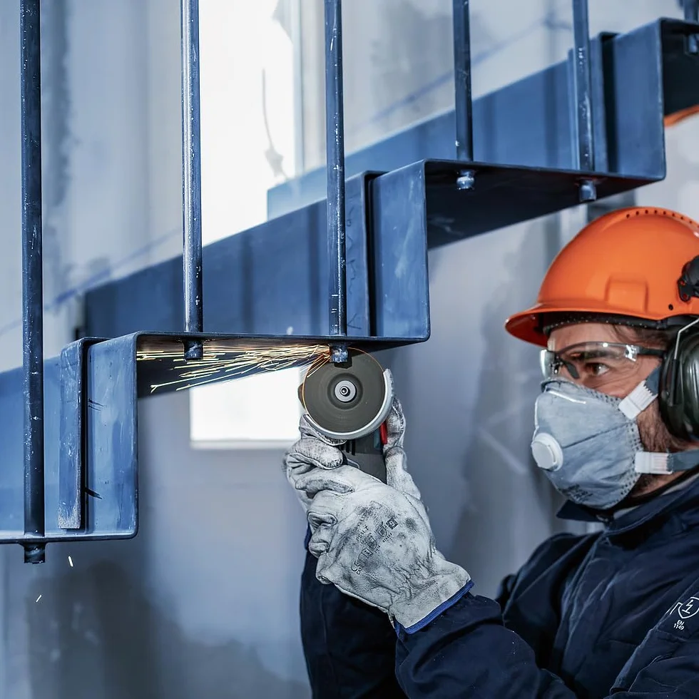 Bosch Professional 2x Tarcze ścierne Expert for INOX (do Stal nierdzewna, Stal nierdzewna, Ø 76 x 4 x 10 mm, Akcesoria Miniszlifierka kątowa)