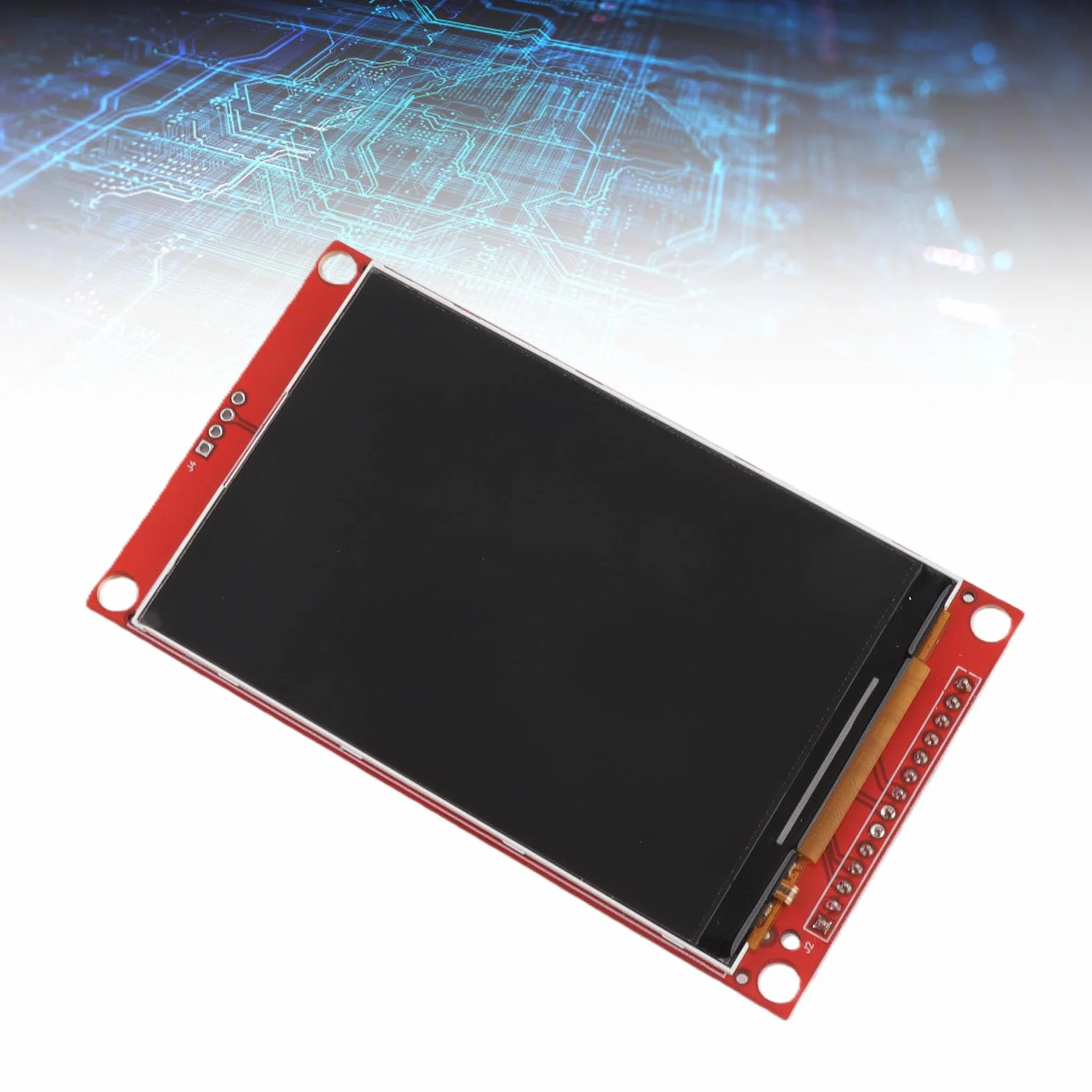 Moduł wyświetlacza LCD, 3,5-calowy moduł wyświetlacza LCD TFT 480 x 320, 4-żyłowy interfejs SPI, układ sterownika ILI9488, mini moduł wyświetlacza TFT do majsterkowania elektronicznych 3,3 V ~ 5 V