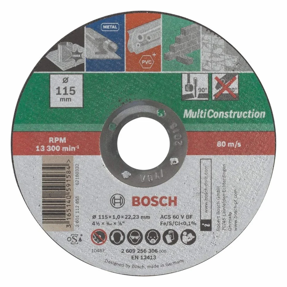 Bosch Accessories TARCZA TNĄCA Ø 115 X22,23 X1,0MM PROSTA