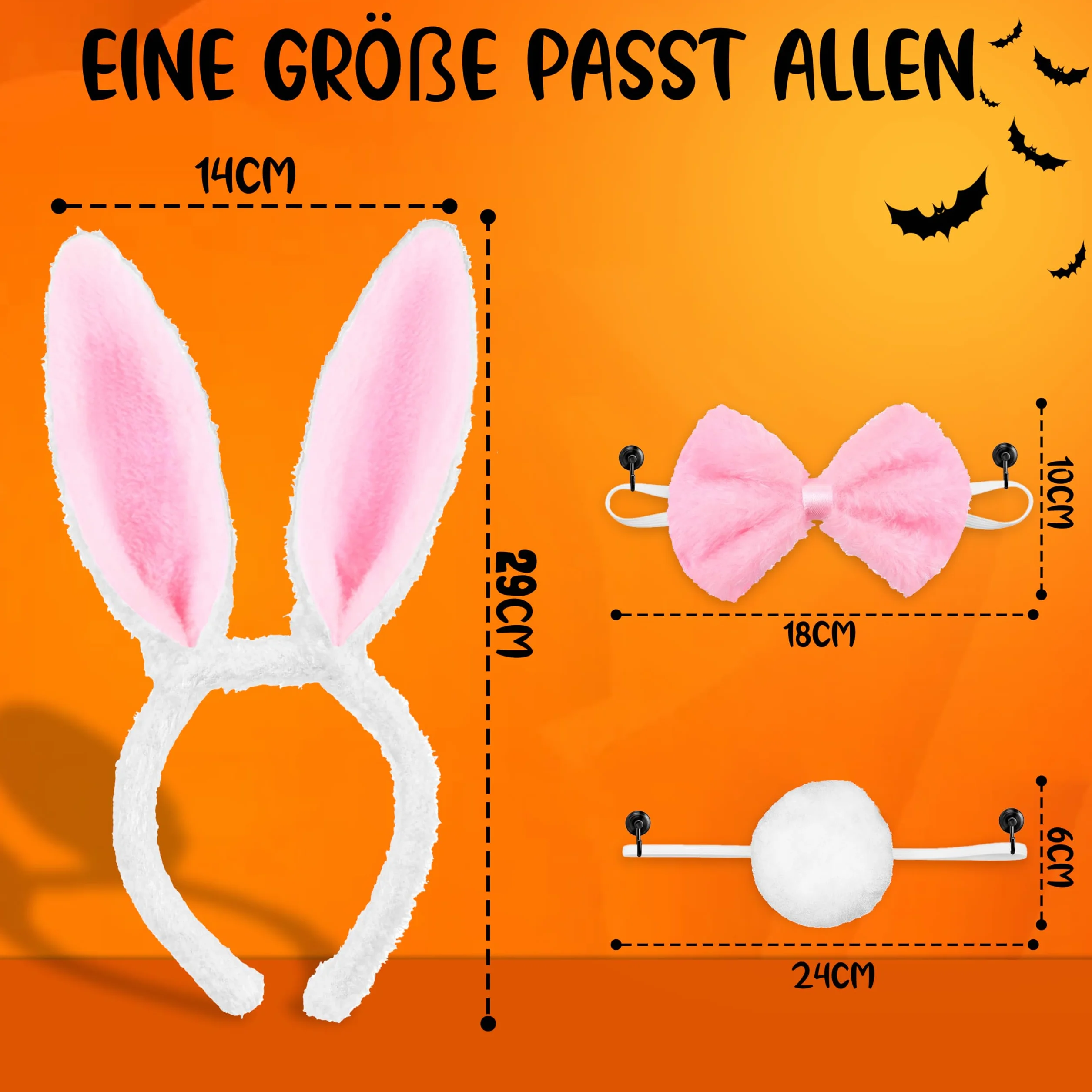 Balinco Seksowny kostium królika damski cosplay na Halloween karnawał