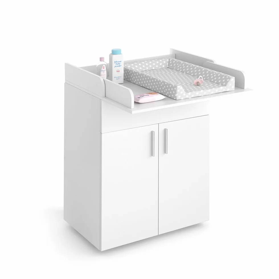 Vicco Przewijak dla dziecka "Lena", Biały, 75.2 x 101.5 cm, convertible en commode standard après la période de change
