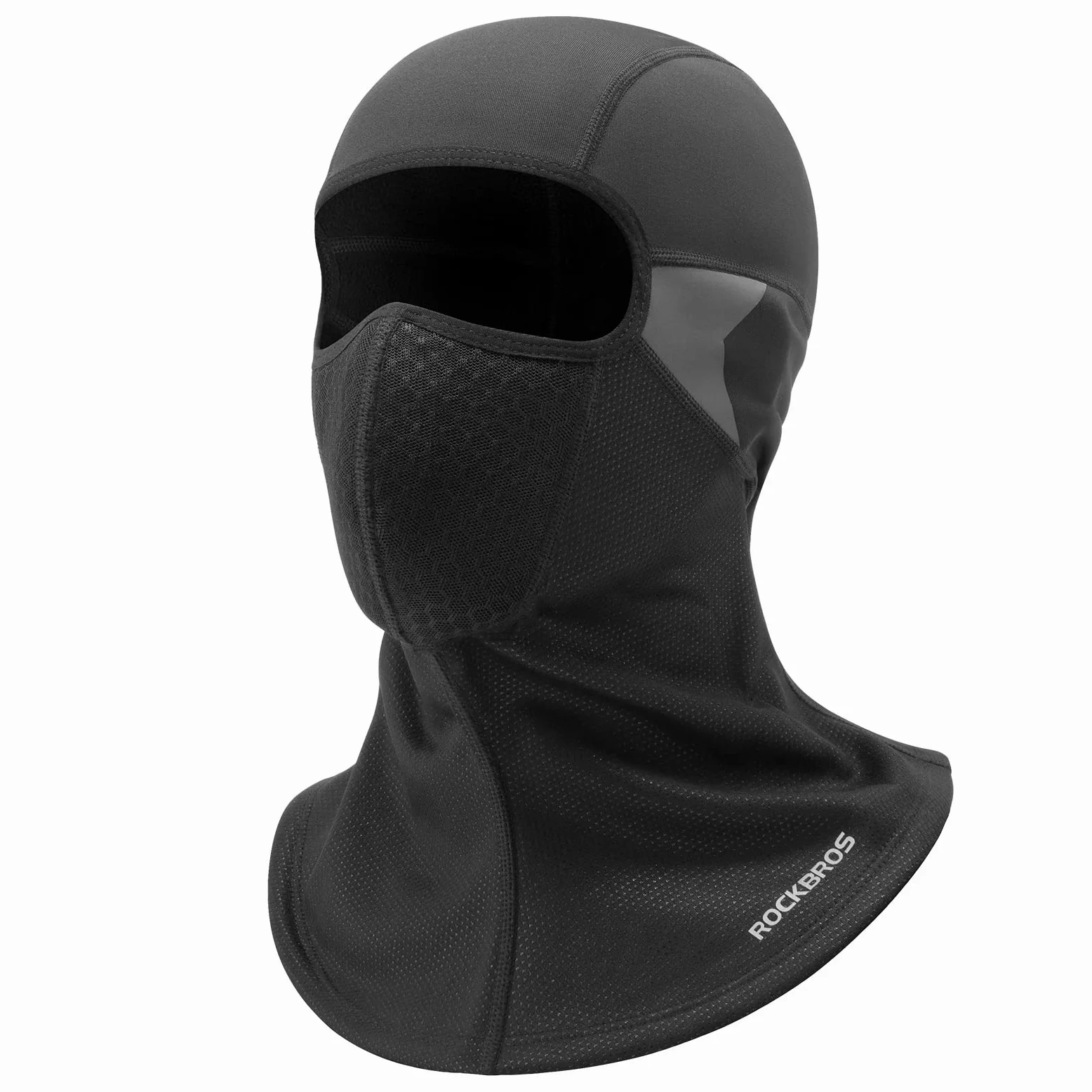ROCKBROS Zimowa Kominiarka Rowerowa na Twarz do Jazdy na Rowerze, Motocyklu, jazdy na Nartach, Sportów na Świeżym Powietrzu, Motocyklowa, Maska Narciarska, Wiatroszczelna, Ciepła Kominiarka UNISEX