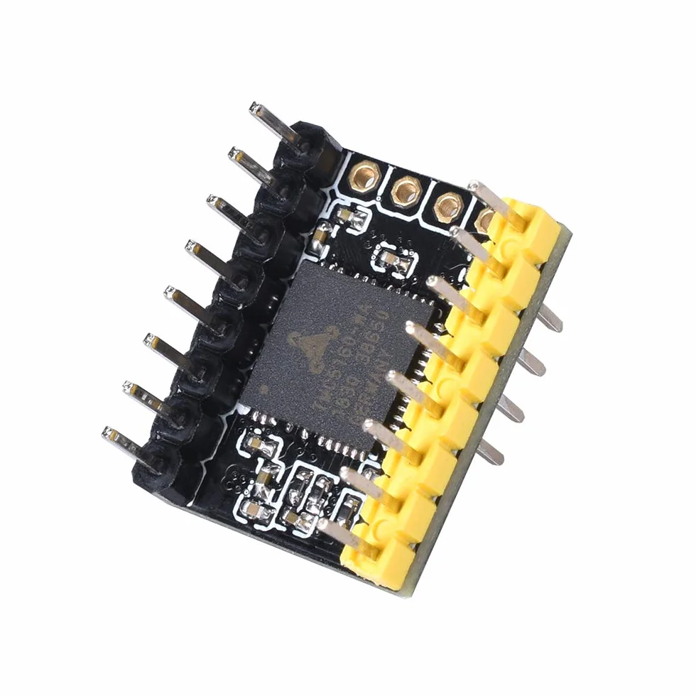 KINGPRINT TMC5160 v1.3 sterownik silnika krokowego bezgłośny SPI z radiatorem do drukarki 3D 4 sztuki