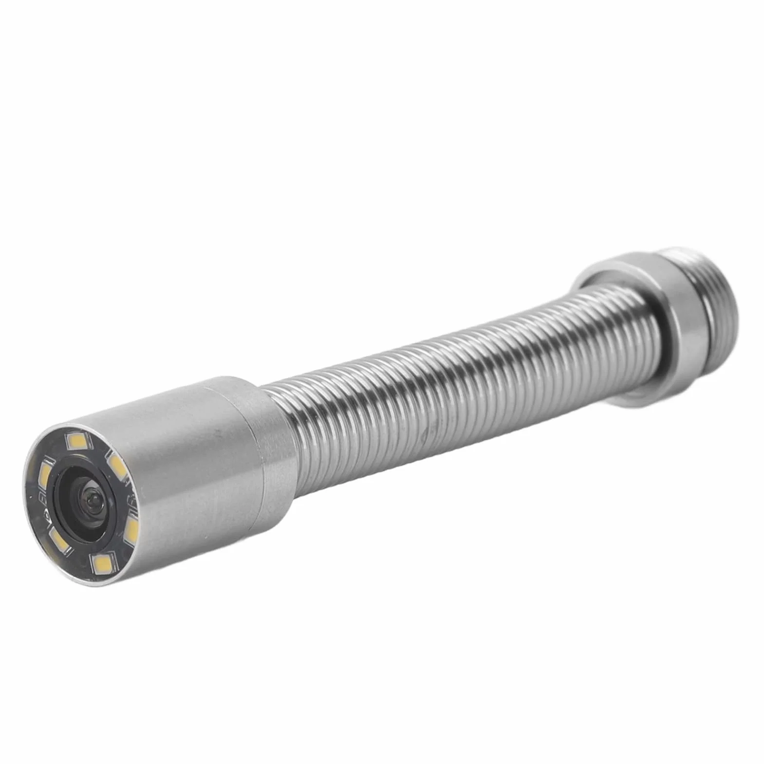 Haofy Głowica Kamery Kanalizacyjnej, Sonda Inspekcyjna HD ze Stali Nierdzewnej o średnicy 17 Mm z 6 Diodami LED Kąt Widzenia 140 Stopni Stopień Wodoodporności IP68 do Konserwacji Rur Spustowych