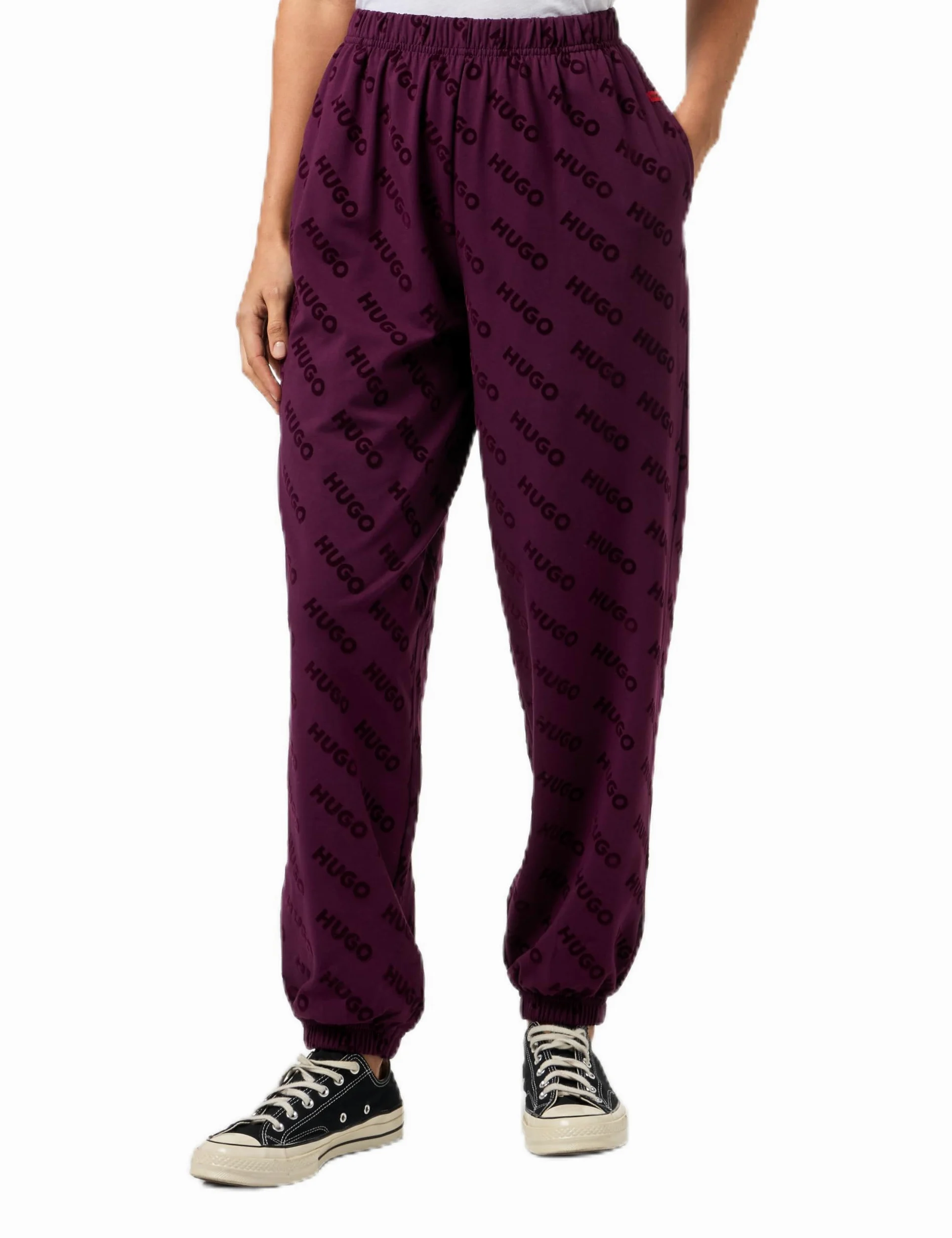 HUGO Spodnie Loungewear_Pant Kobiety Vlocky_pants