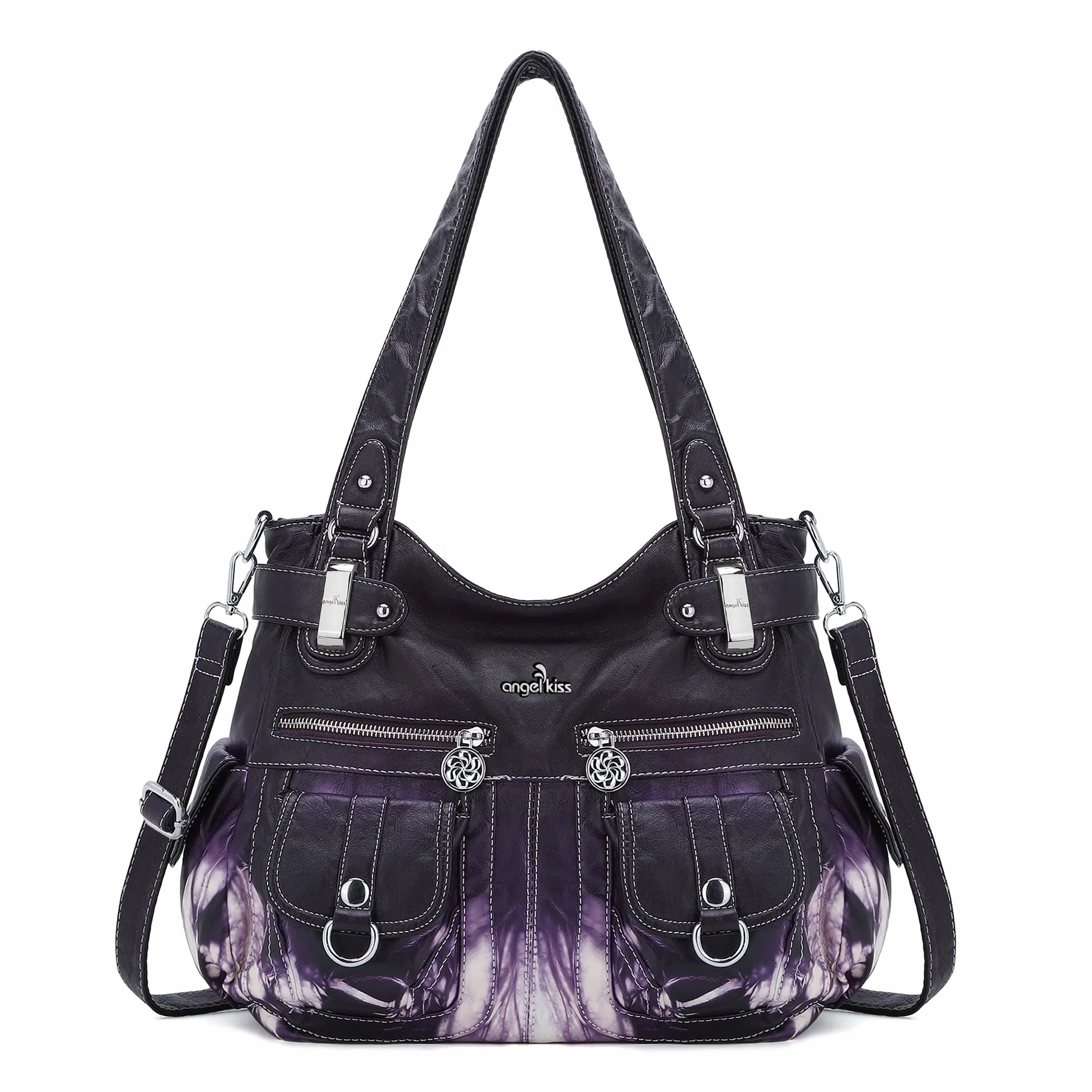Angel Kiss Torba z zamkiem błyskawicznym Kobiety handbag with crossbody strap