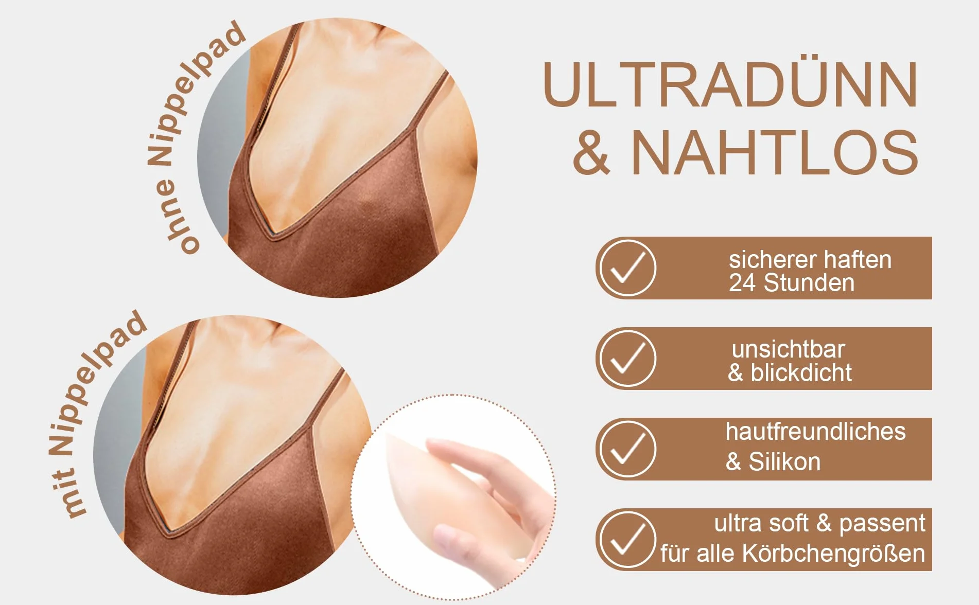 LEBEXY Nakładki na sutki dla kobiet | Samoprzylepne nakładki na sutki ultra cienkie | Nakładki na sutki | Nakrycia brodawek sutkowych klej na sutki | Nakładki na sutki ultracienkie | Nakrycia brodawek