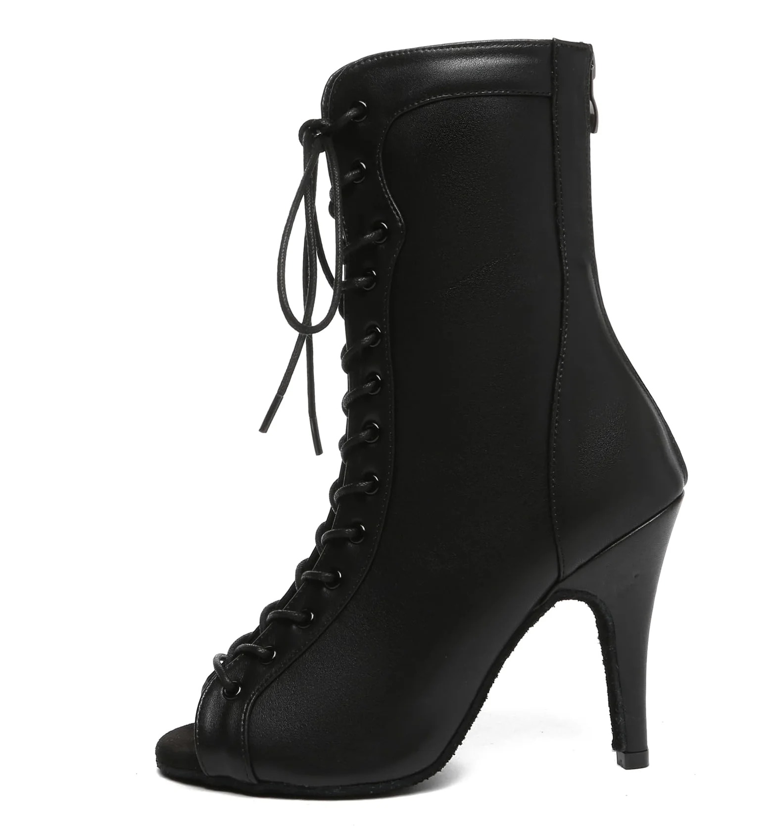 Cekinowe buty do tańca, damskie, sznurowane, na wieczór, imprezę, botki L562