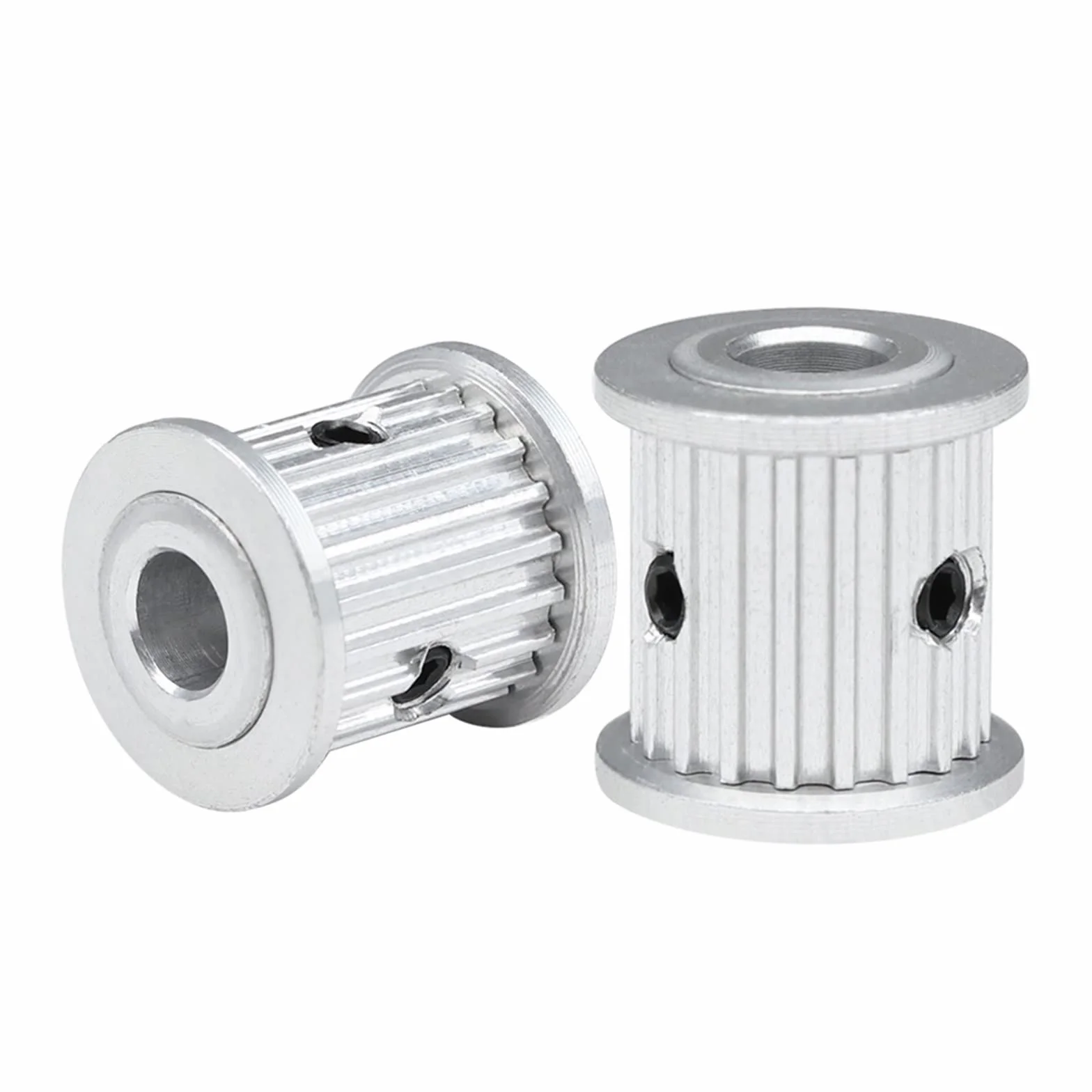2 sztuk MXL-19T AF kształt koła pasowe rozrządu, otwór 4/5mm koło pasowe do szerokości 6/10mm MXL pasek rozrządu (Size : 5 mm, Color : Width7 mm)