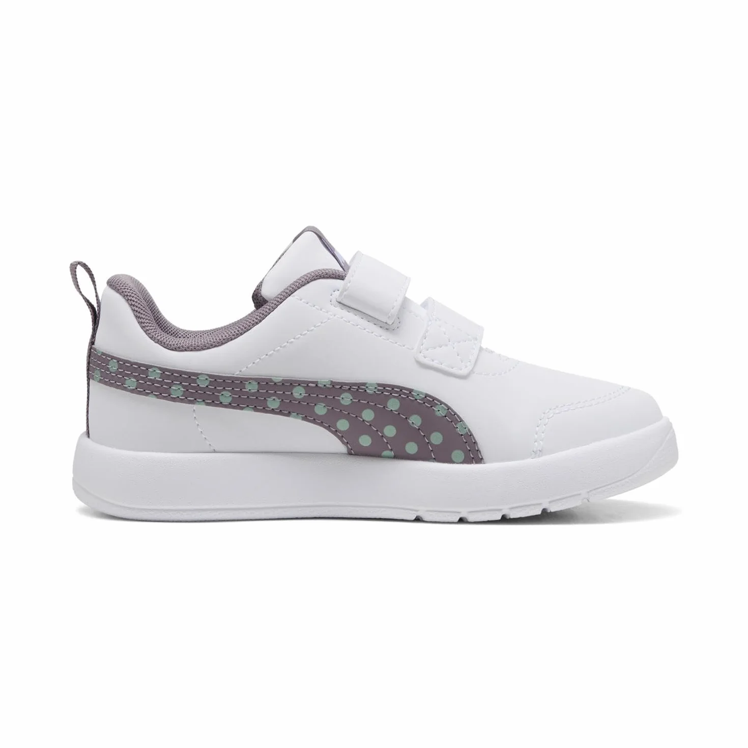 PUMA Dziewczynki Courtflex V3 Dotty V PsTrampki