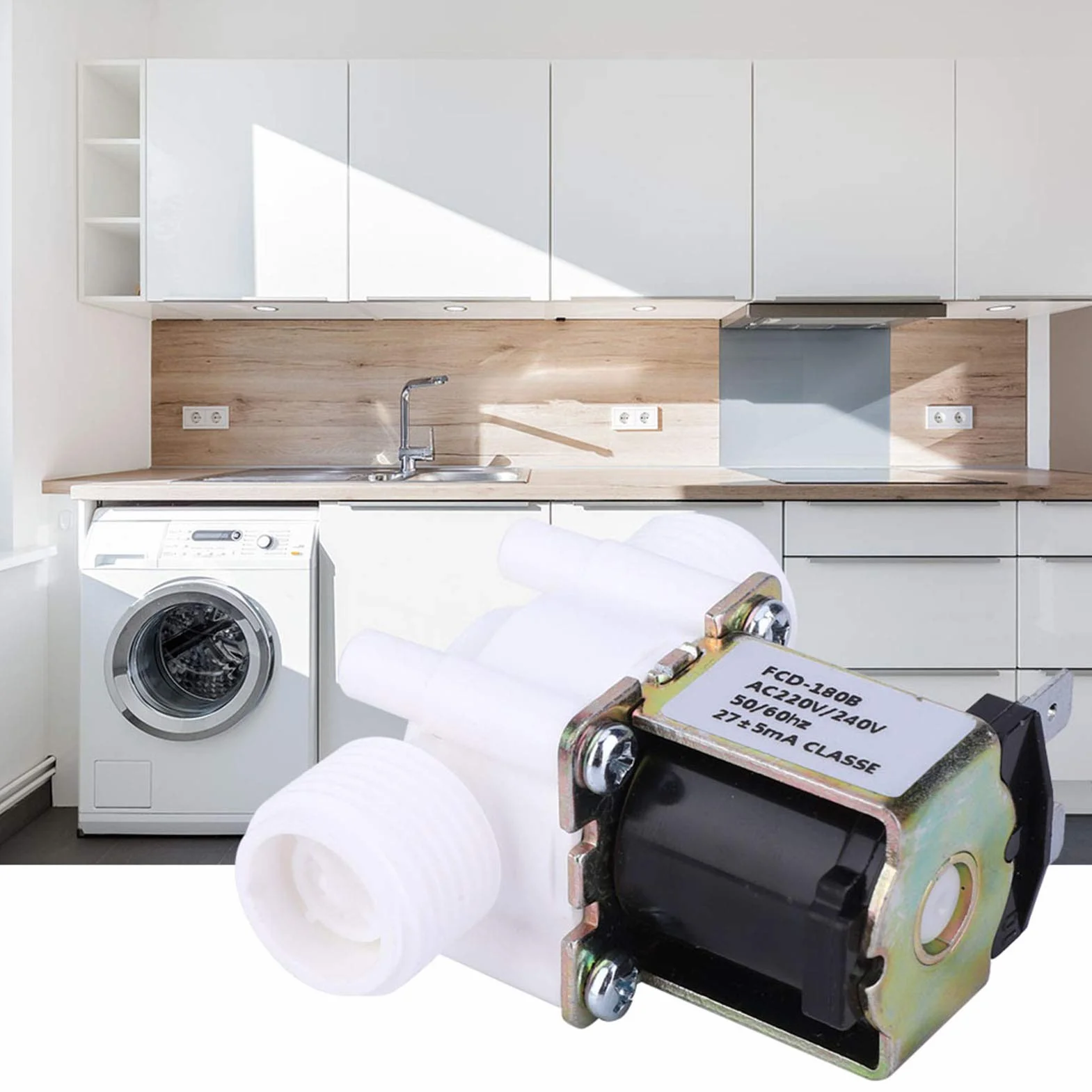 Zawór Elektromagnetyczny z prowadnicą (jednokierunkowy) Zawór Elektromagnetyczny z prowadnicą (jednokierunkowy) G1 2 Nc Elektromagnetyczny Zawór Elektryczny z Tworzywa Sztucznego (AC220-240V)