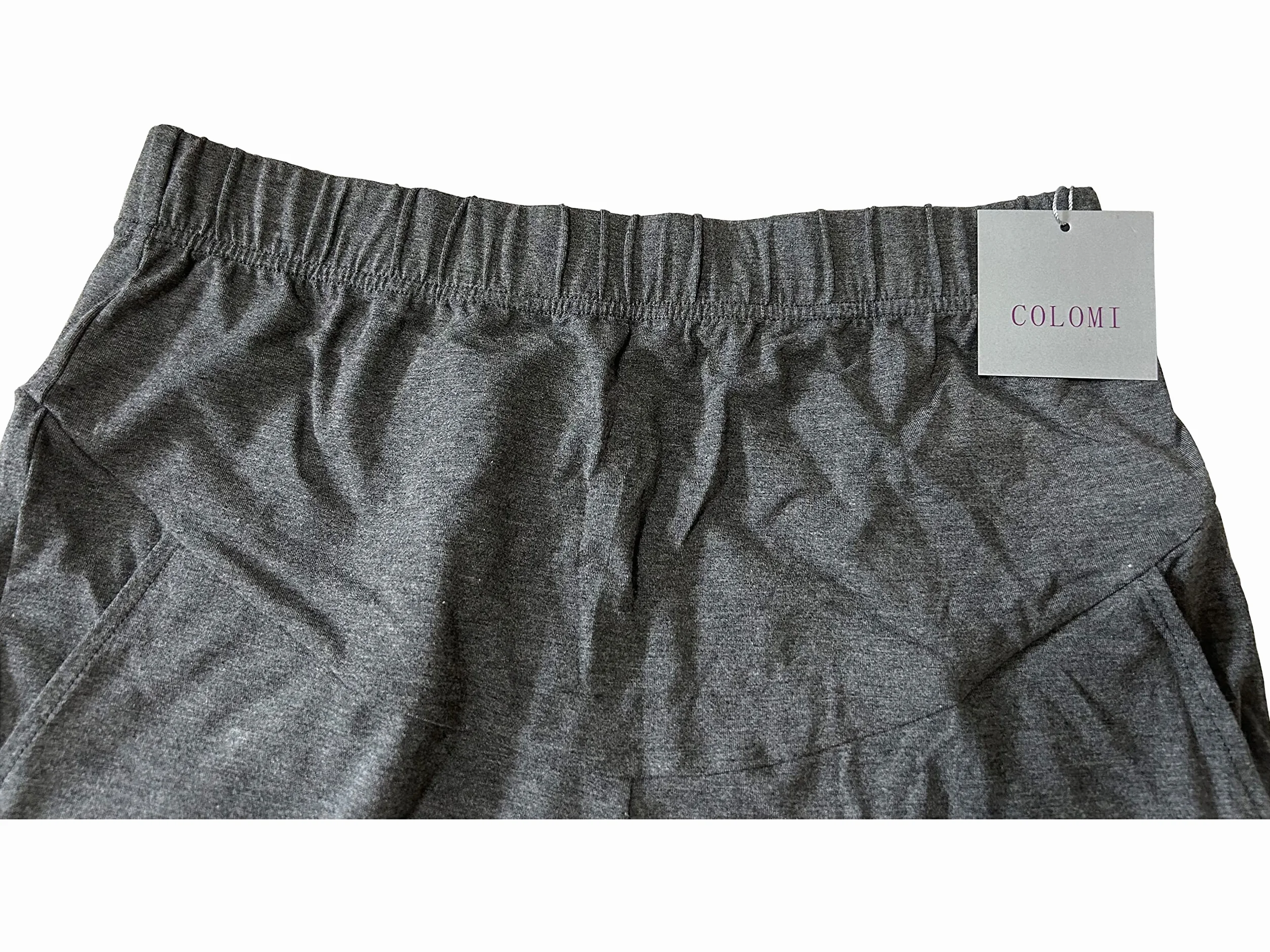 COLOMI Casual spodnie ciążowe, damskie legginsy ciążowe, wygodne spodnie dresowe