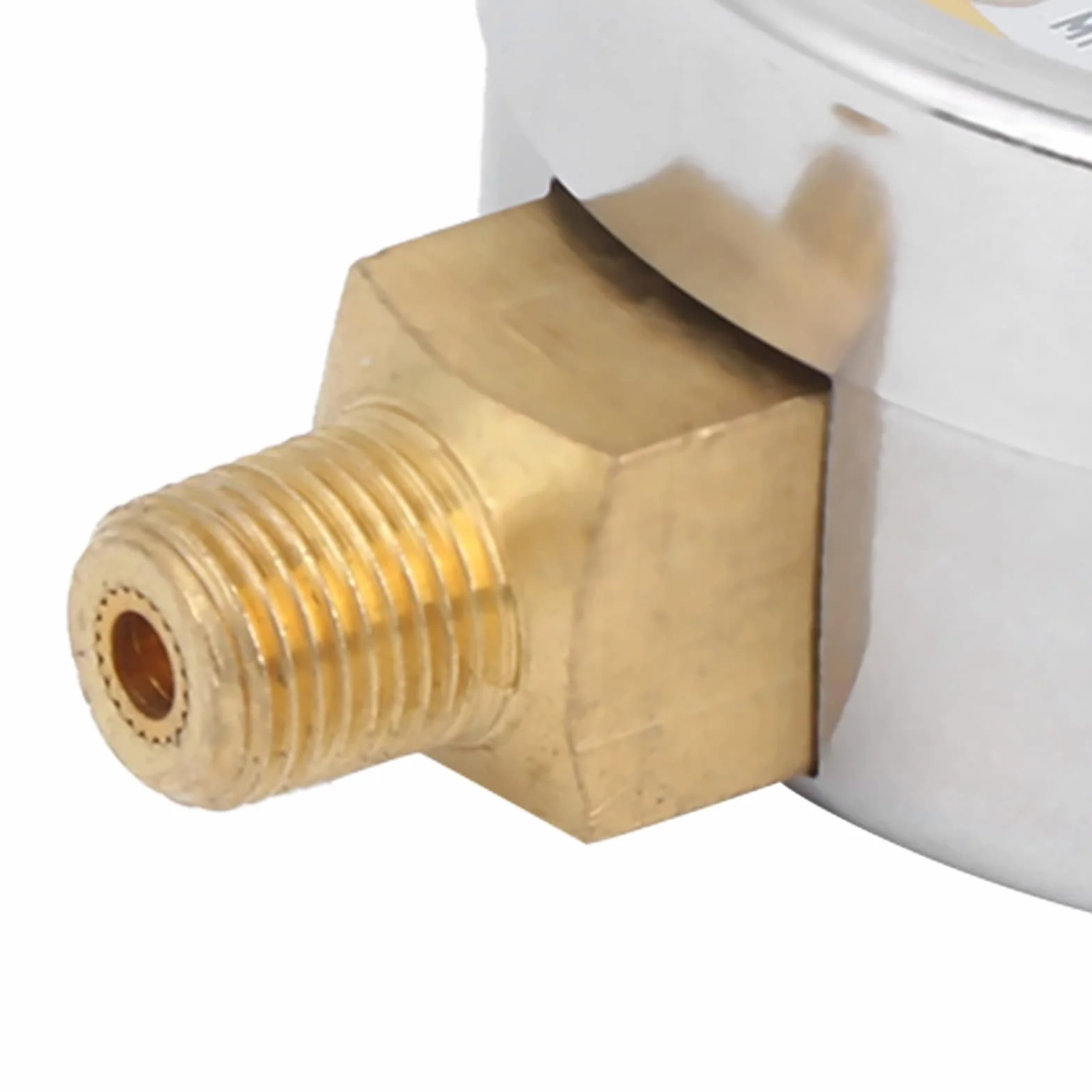Manometr mechaniczny, precyzyjny manometr powietrza instrument do pompy próżniowej 0-14 psi NPT przyłącze 1/8 cala, niezawodny manometr do pomiaru ciśnienia powietrza do pomp próżniowych