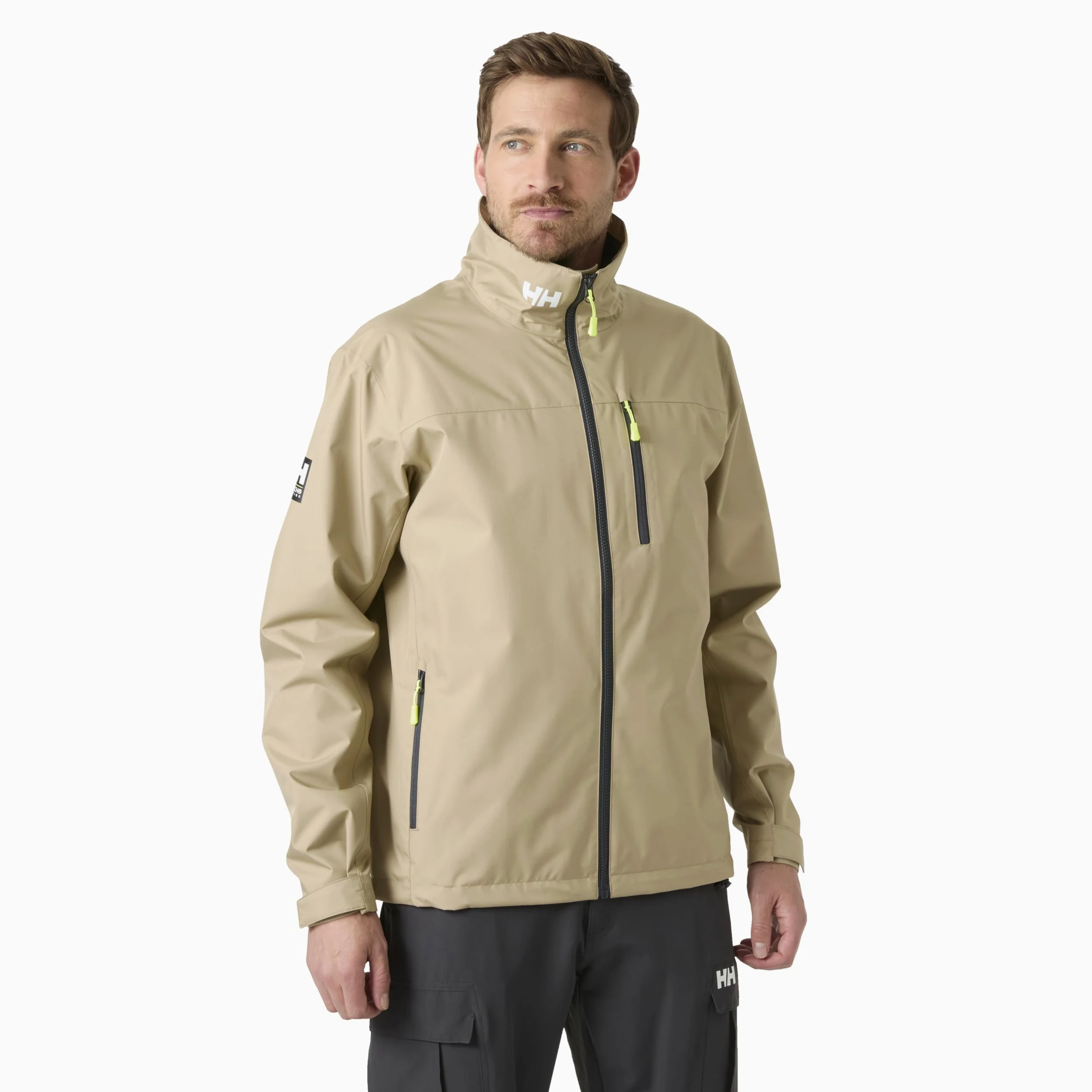 Helly Hansen Kurtka męska Crew Softshell 2.0, 757 Pebble, L