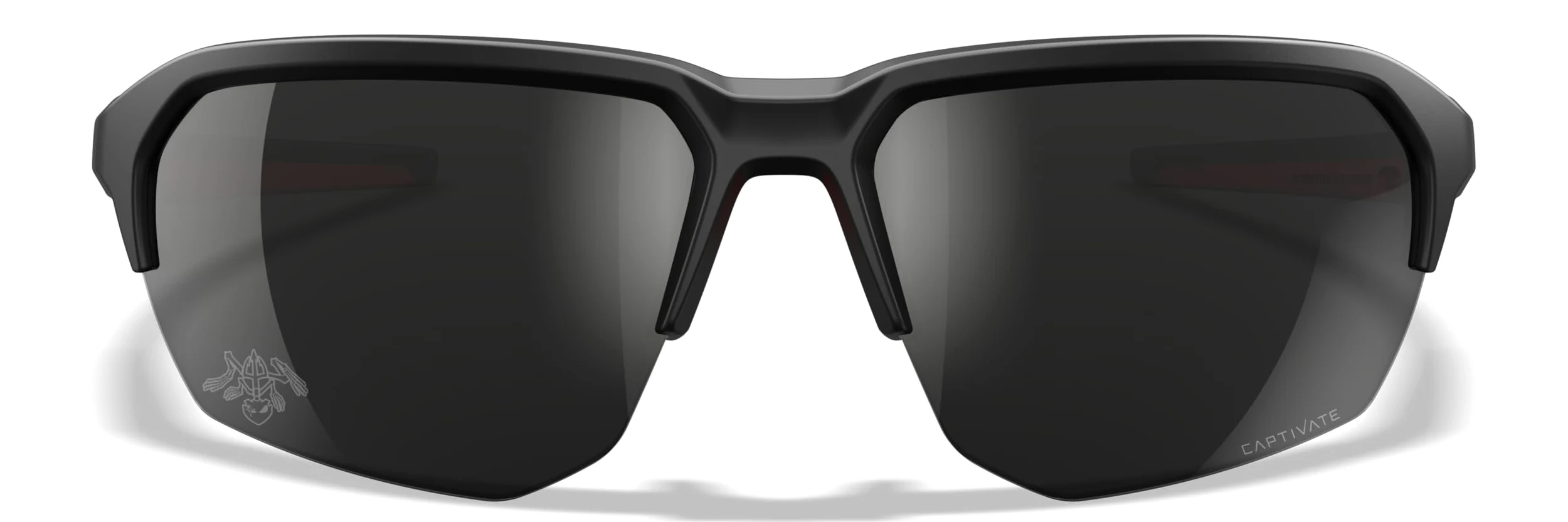 Wiley X JAKL Balistyczne okulary przeciwsłoneczne, okulary ochronne dla mężczyzn i kobiet, ochrona oczu przed promieniowaniem UV do fotografowania i na zewnątrz (czarna matowa czarna gumowa oprawka z