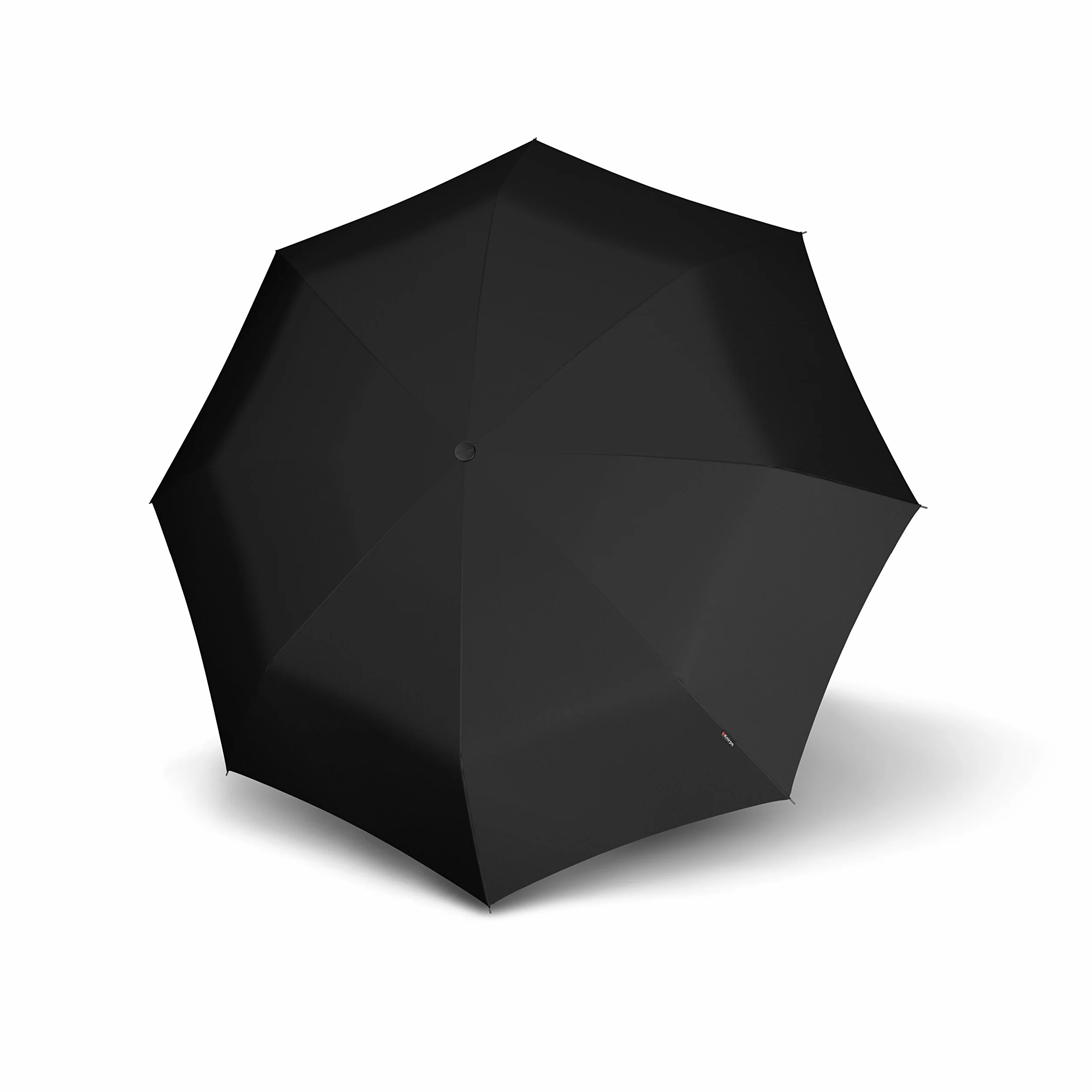 Knirps T.400 Duomatic parasol kieszonkowy, automatyczne otwieranie i zamykanie, odporny na burzę, wiatroszczelny, czarny, 36 cm, parasol