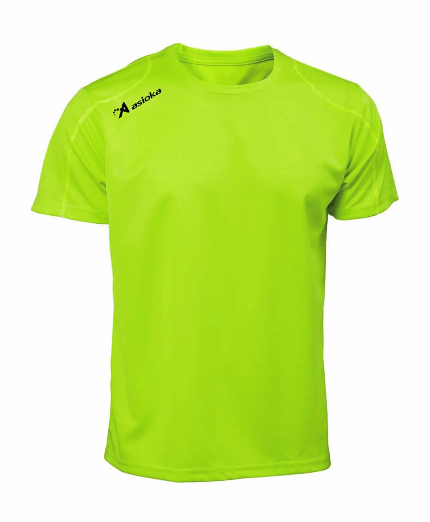 Asioka Uniseks 75/09 T-Shirt, Jasnozielony, M