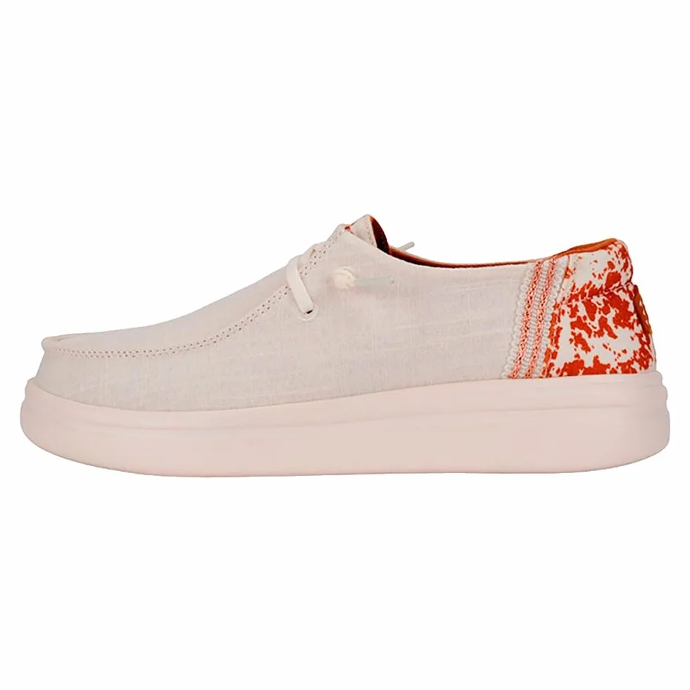 Hey Dude Wendy Rise Animal White Multi buty tekstylne damskie