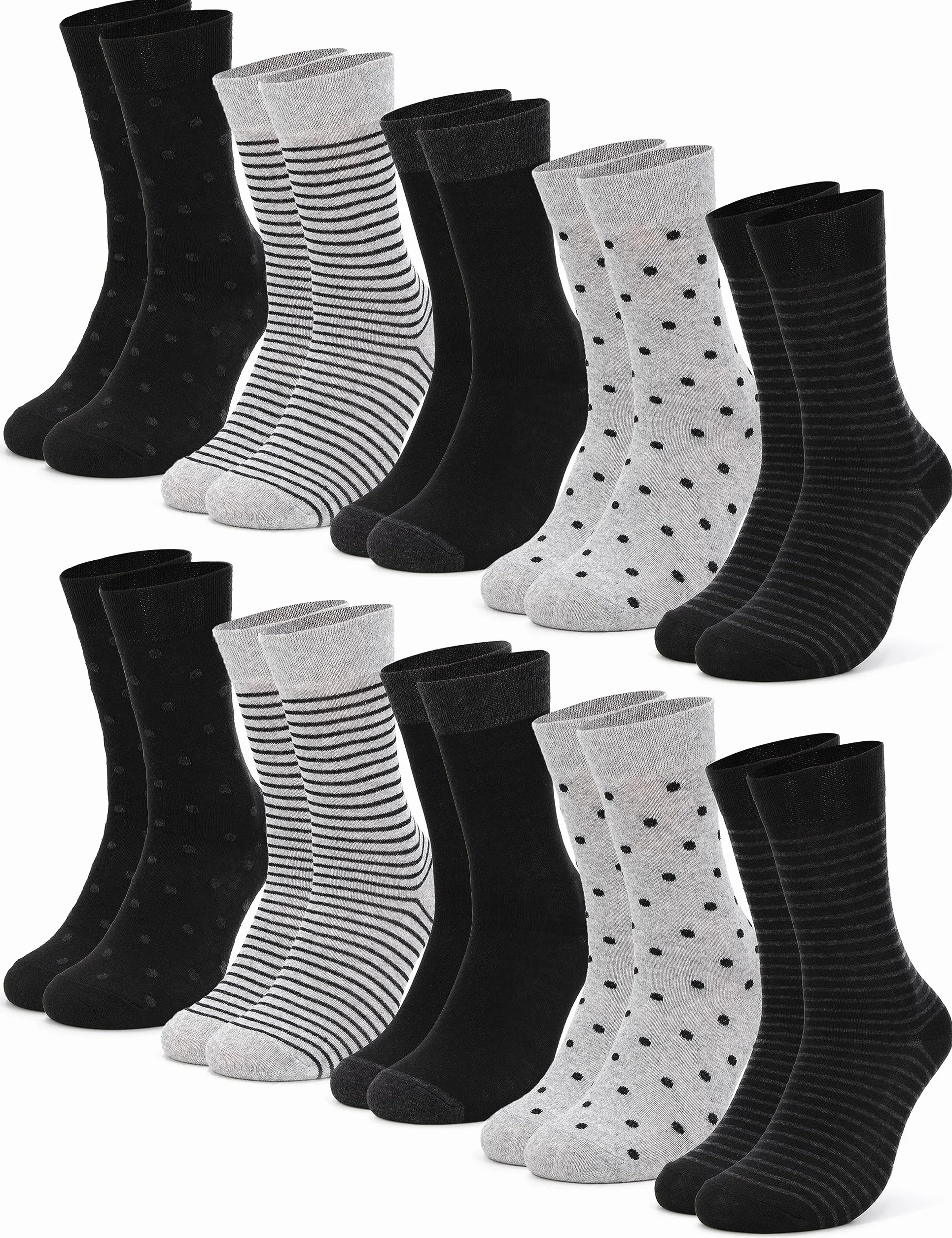 Occulto wzorzyste skarpetki damskie 10 pack Michaela