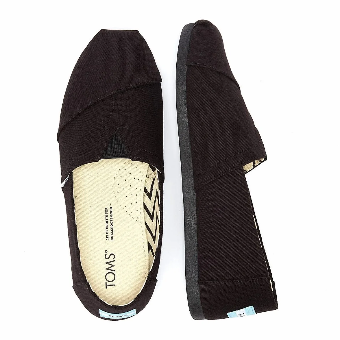 TOMS Mężczyźni Recycled Cotton AlpargataMokasyny płaskie