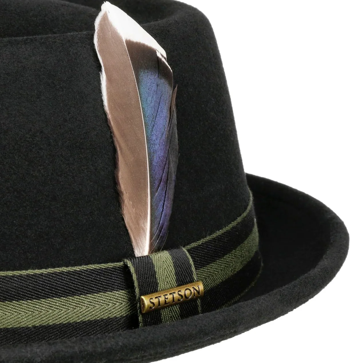 STETSON Tenverson kapelusz pork pie zgniatany filc welniany Meski Caly rok