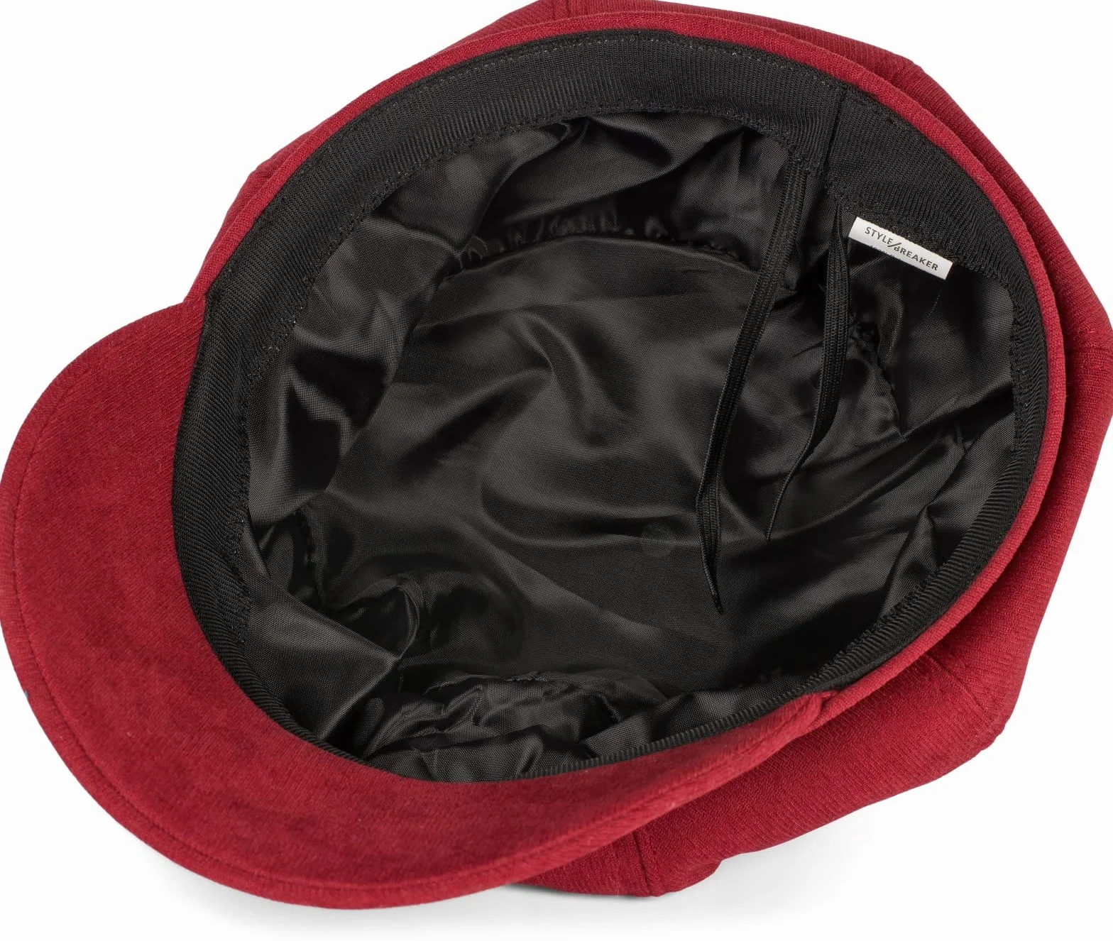 styleBREAKER Damska czapka balonowa z daszkiem vintage Bakerboy