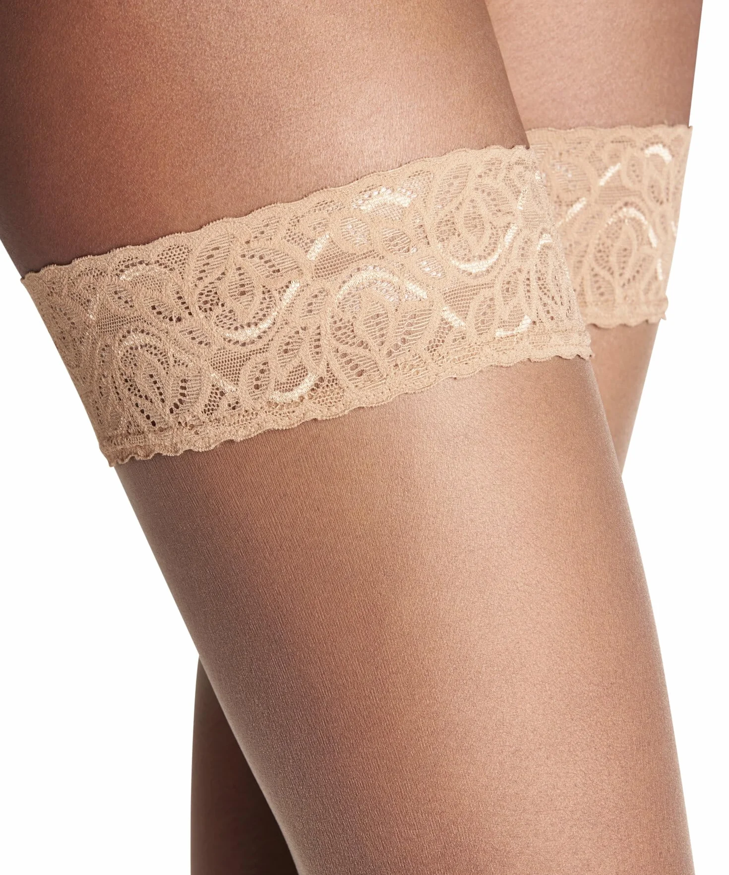 FALKE Kobiety Pończochy Shelina 12 DEN W Stu ultra transparentny przezroczyste jednokolorowe 1 Para, Brązowy Espresso 5188, S