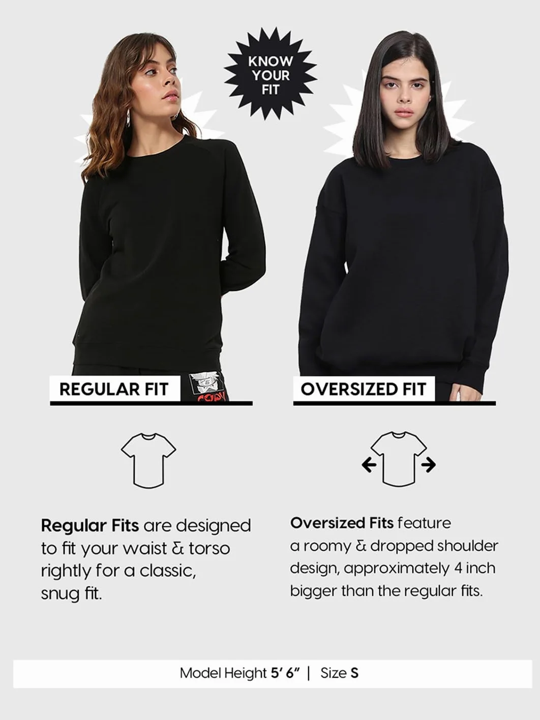 Bewakoof X Demon Slayer Mitsuri damska bawełniana bluza oversize | damska zimowa bluza