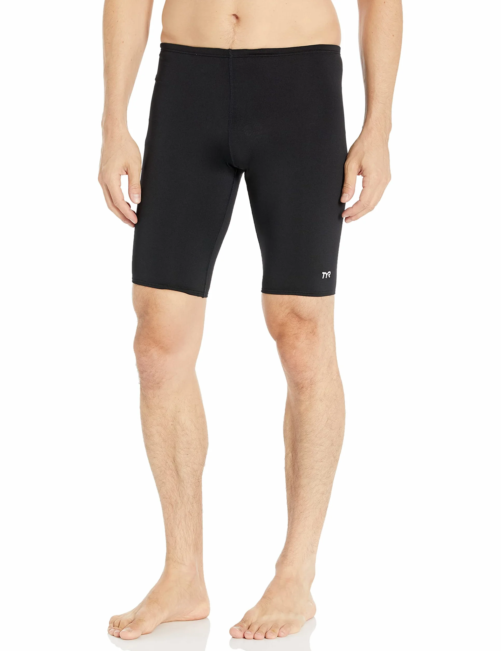 TYR Durafast Elite Athletic Jammer męski strój kąpielowy, Czarny, 42