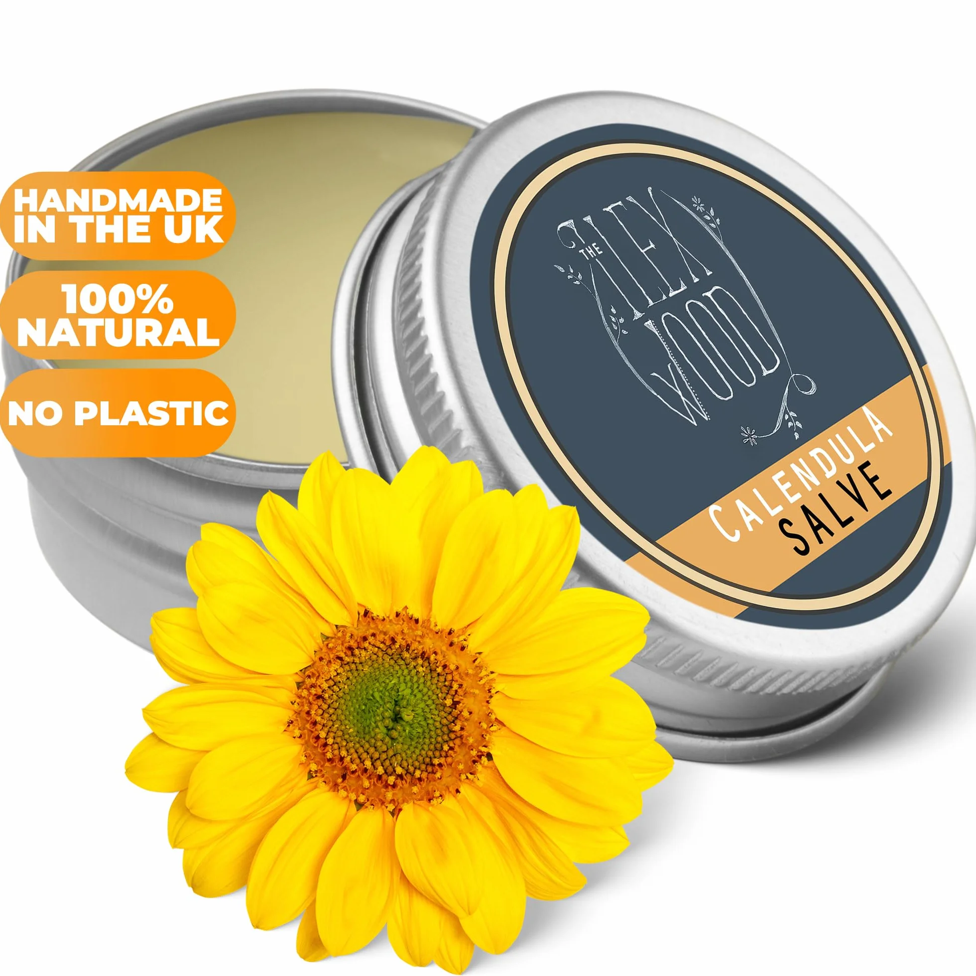 Nagietek salve - wszystkie naturalne balsamy, łagodzi wysypki, swędzenie, suchość skóry, wyprysk, spierzchnięte ręce -100ml