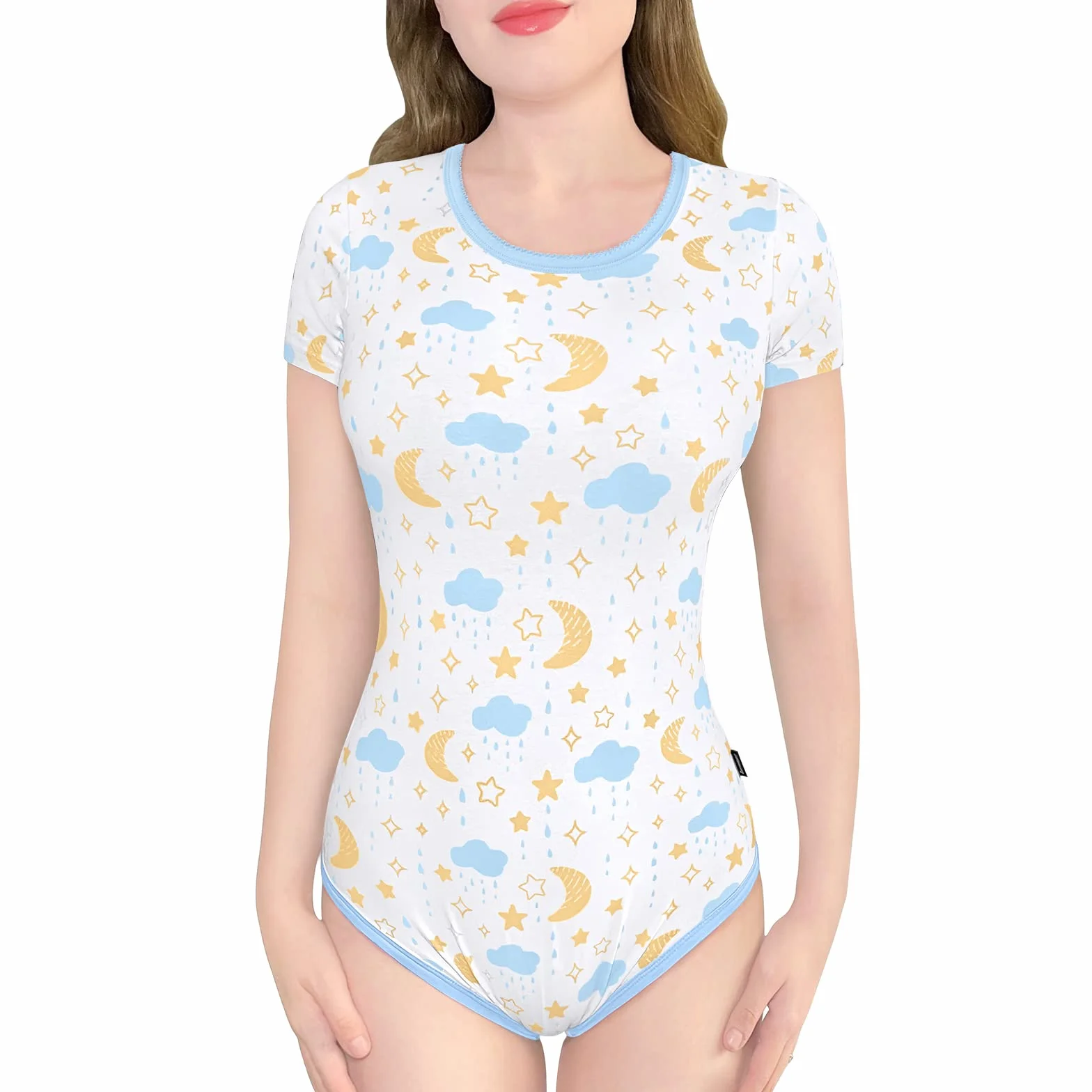 LittleForBig Vintage Dobranoc Bawełniany śpioszki Onesie Piżama Bodysuit