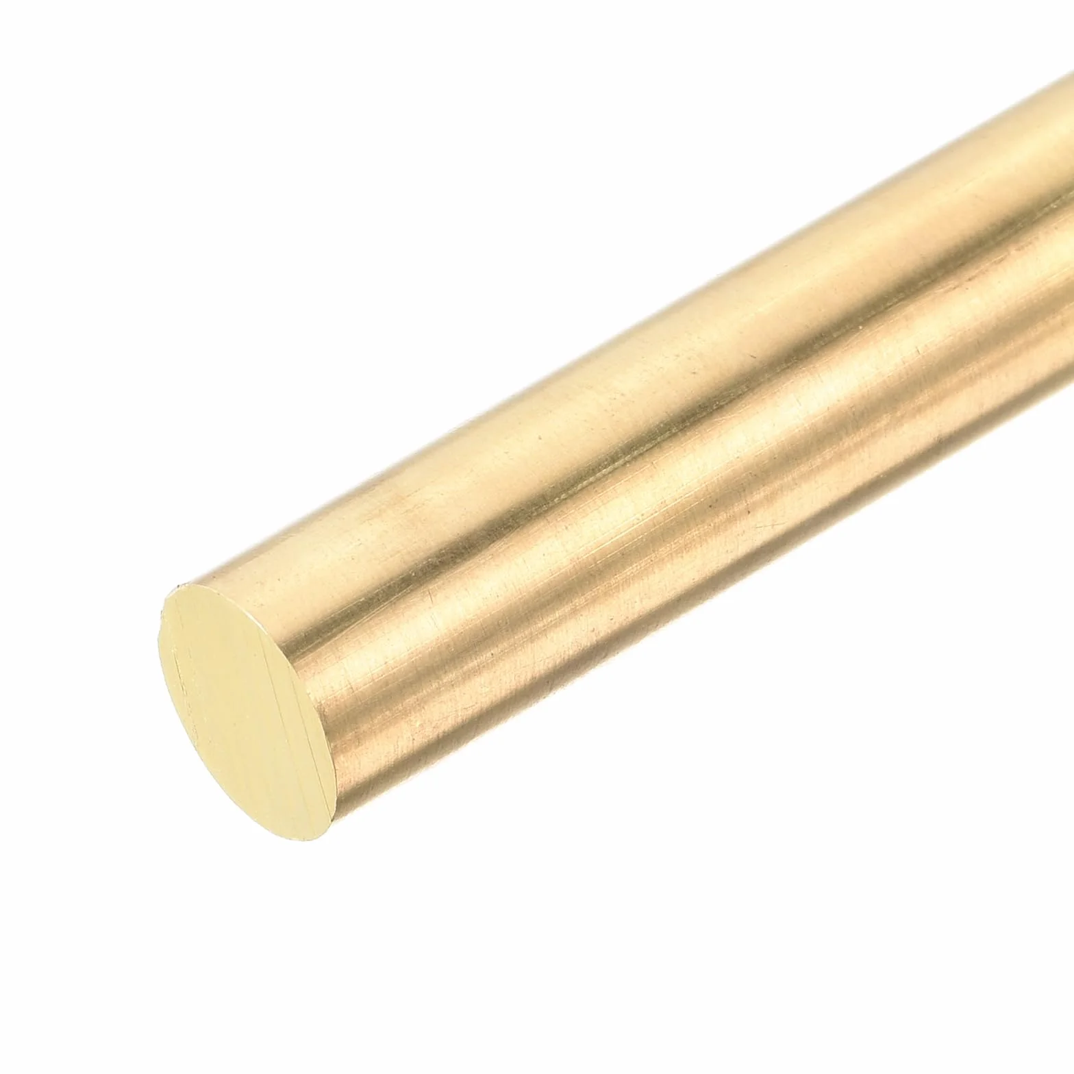 DMiotech 10 mm x 300 mm mosiężne pręty, okrągłe pręty mosiężne do samodzielnego spawania pręta mosiężnego pręta tokarskiego do dziurkowania modelu wału samolotu statku samochodowego