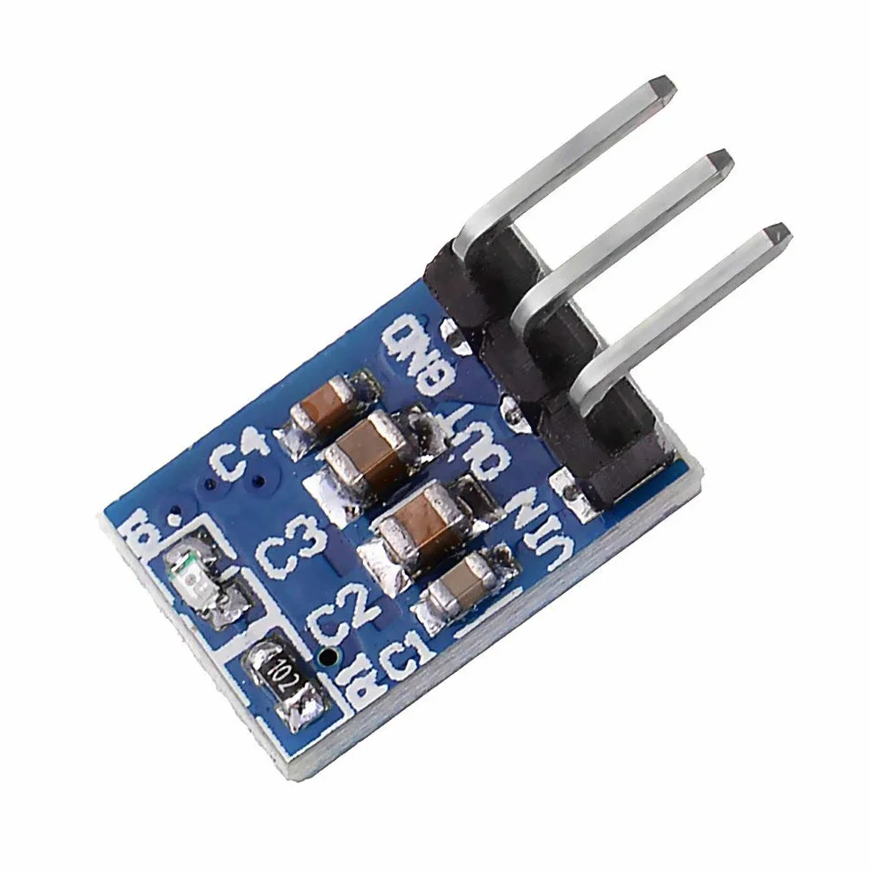 10 sztuk 5 V do 3,3 V Step-Down Buck moduł zasilacza DC 4,75 V-12 V do 3,3 V regulator napięcia 800 mA LDO Buck zestaw lutowniczy do Arduino