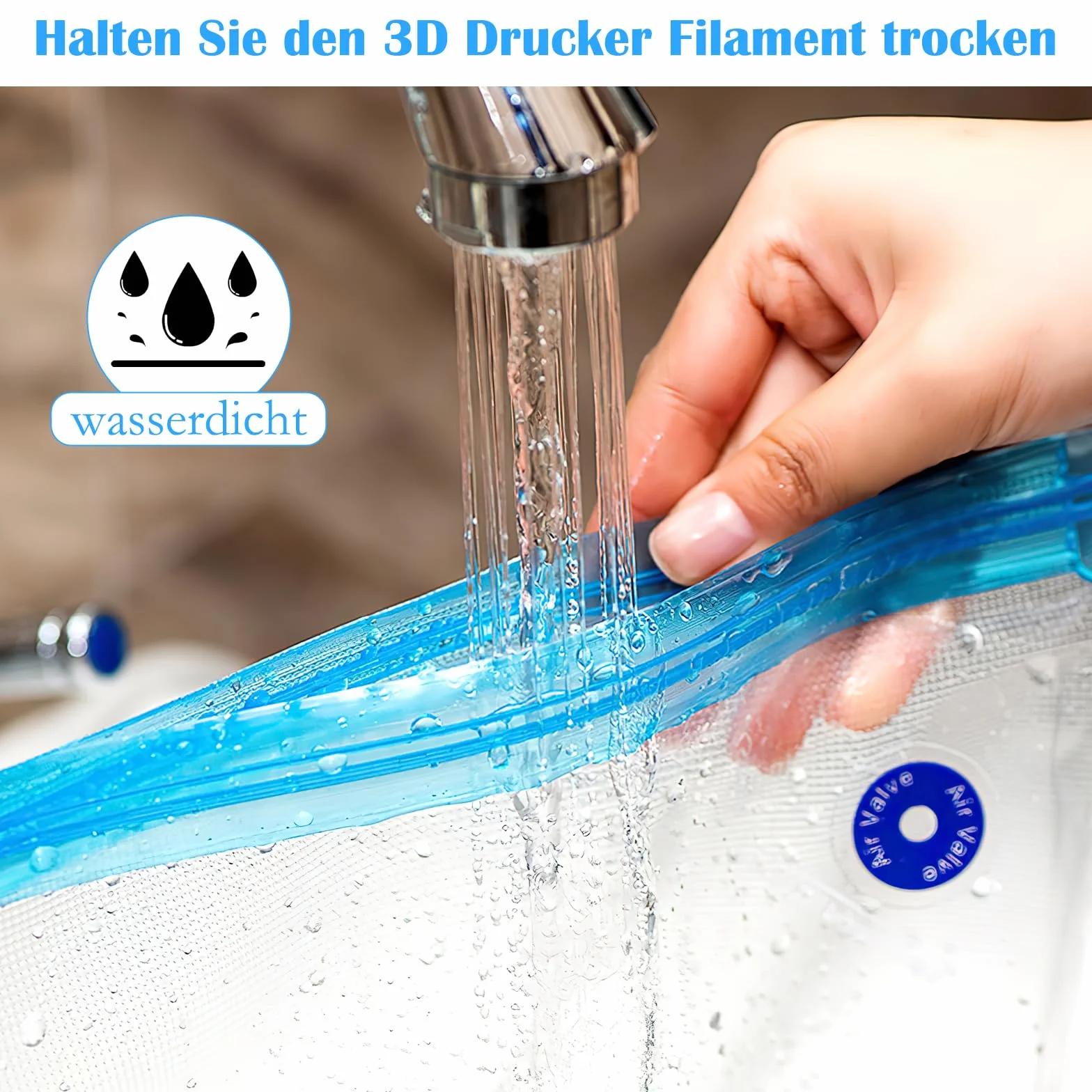 Zestaw próżniowy, 12 sztuk, filament do drukarki 3D, kompresja próżniowa, odporne na wilgoć, worki próżniowe do filamentu 3D, worki próżniowe wielokrotnego użytku, uszczelnione próżniowo do