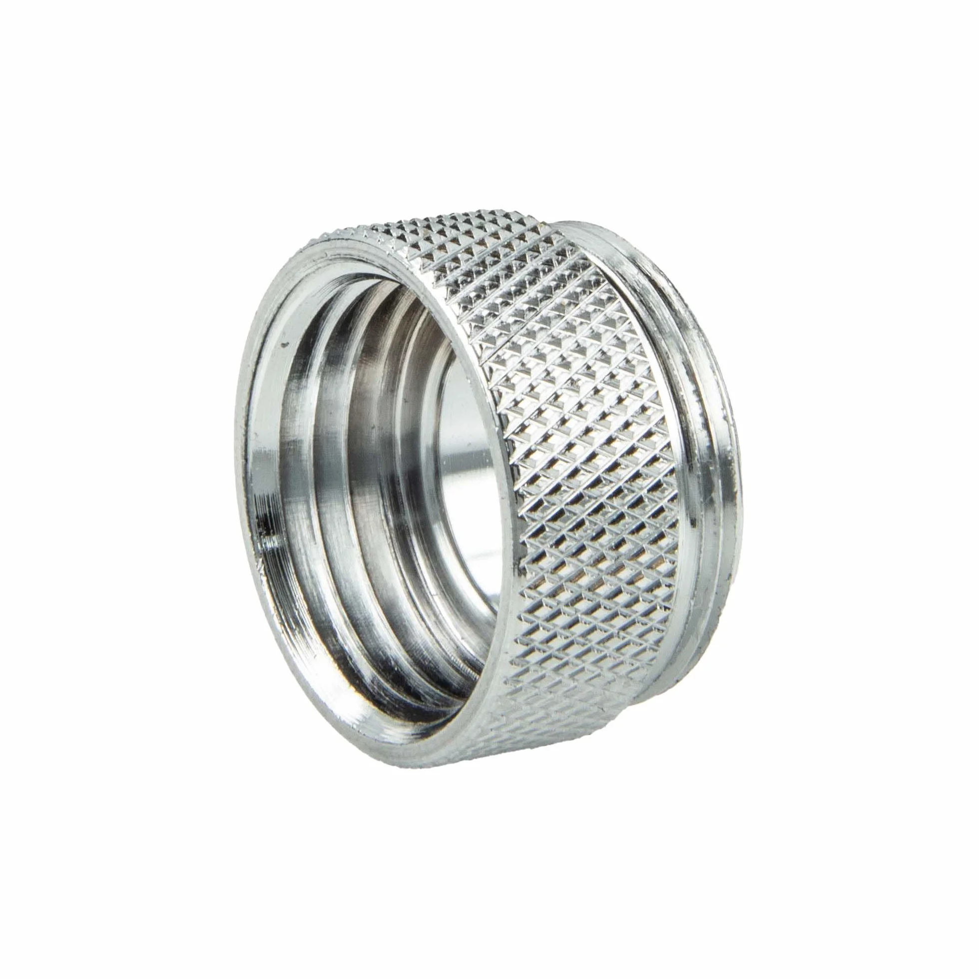 tecuro Adapter montażowy do wybiegów armatury, AG M22x1 na IG 1/2 cala mosiądz chromowany