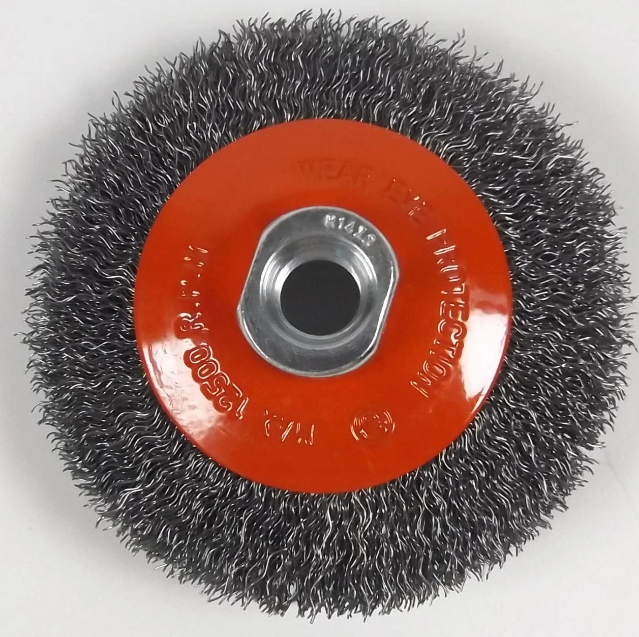 Szczotka druciana tarczowa odgiêta 115 mm x M14 VERTO 62H121