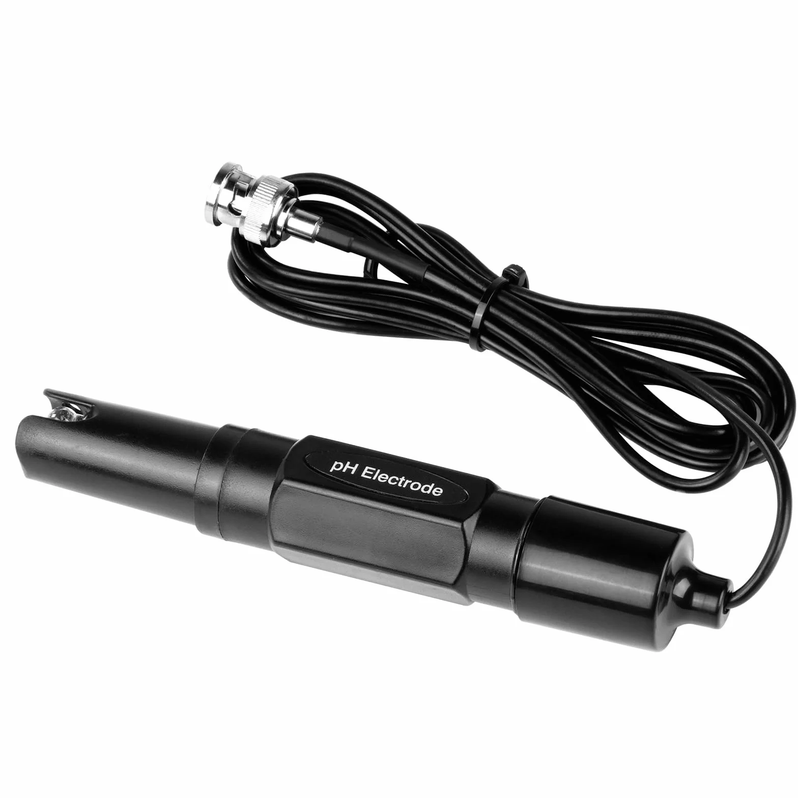 Jadeshay Elektroda sonda PH,0-14PH złącze sondy o wysokiej precyzji ze złączem BNC i kabel do testowania pH 200 cm w akwarium hydroponicznym roślinach basenowych i SPA