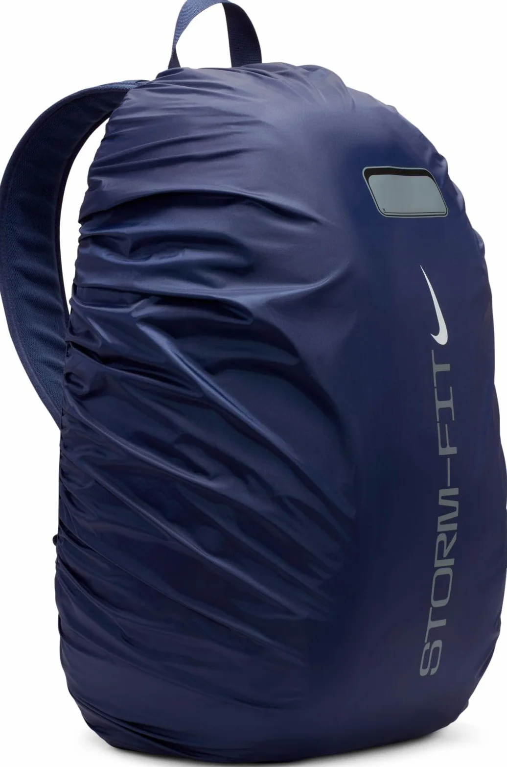 Nike Unisex Backpack Academy Storm-Fit, Midnight Navy/Midnight Navy/White, DV0761-410, 30 l, granatowy (Midnight Navy/Midnight Navy/White), 30L, Soccer