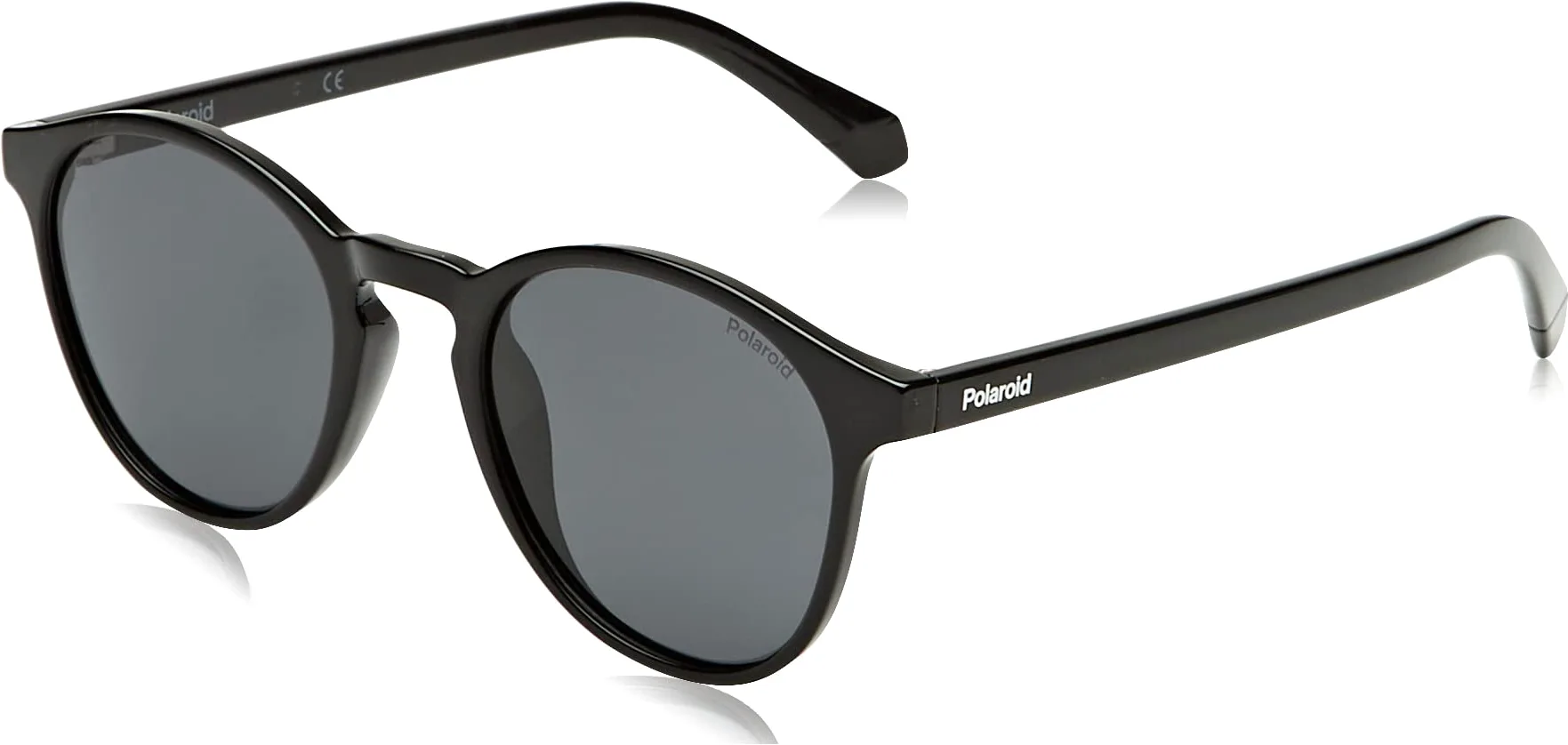Polaroid Okulary unisex dla dorosłych, czarne, 50