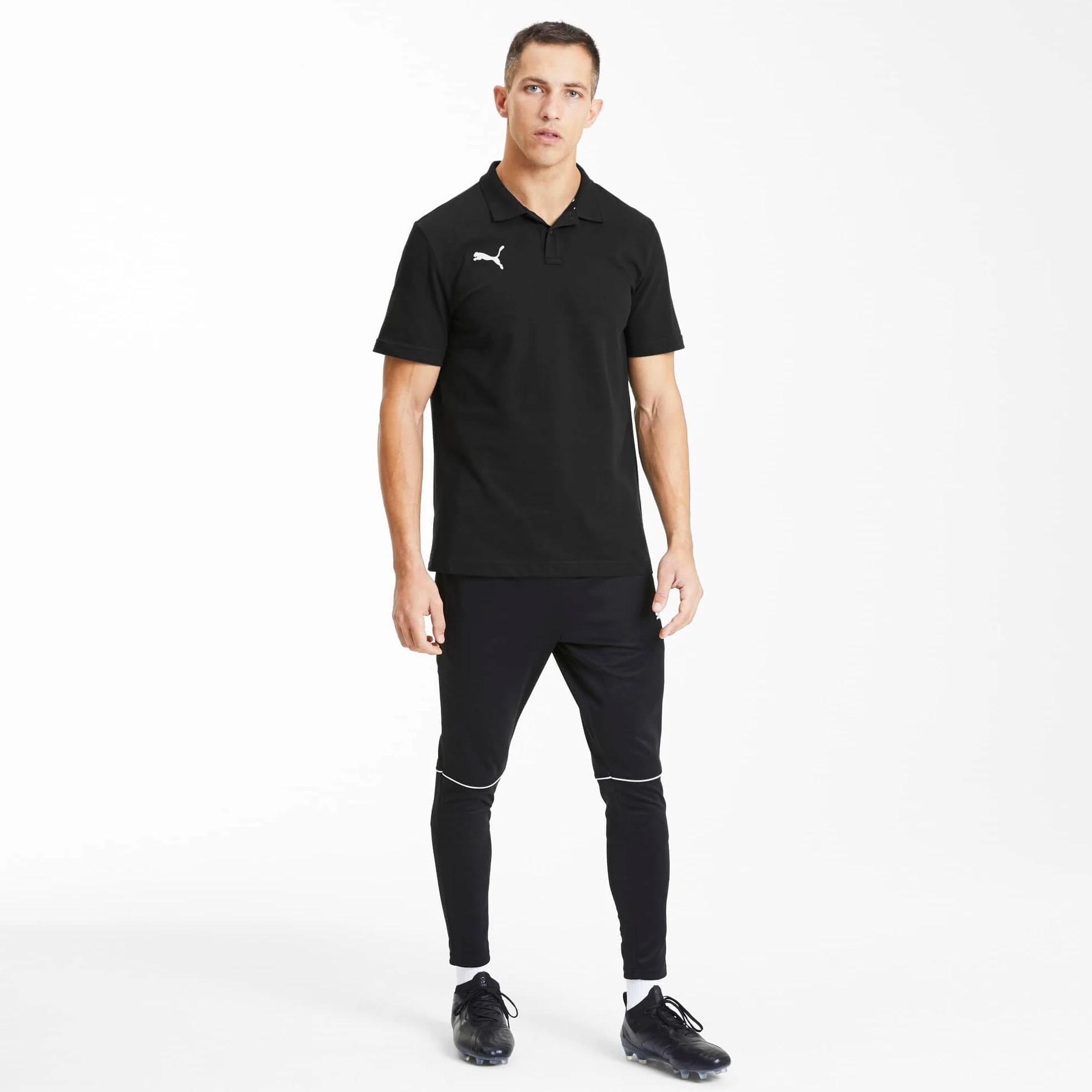 PUMA Teamgoal 23 Casuals Polo Koszulka Polo Mężczyźni, Puma Black, 3XL