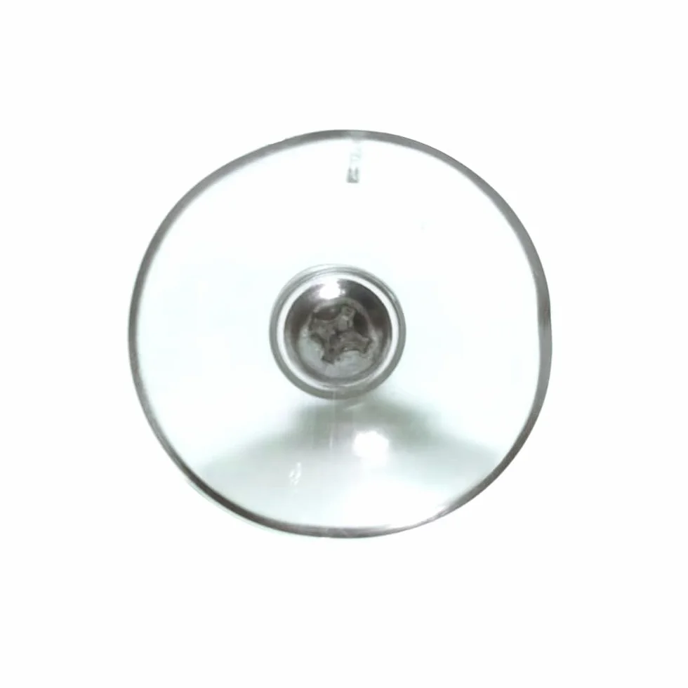 Mocne, przezroczyste tworzywo PCW M6, przedłużony gwint, długa śruba, przyssawka z nakrętką, średnica 4,4 cm, długość śruby 2,2 cm, 6 szt. (Lock NUT)