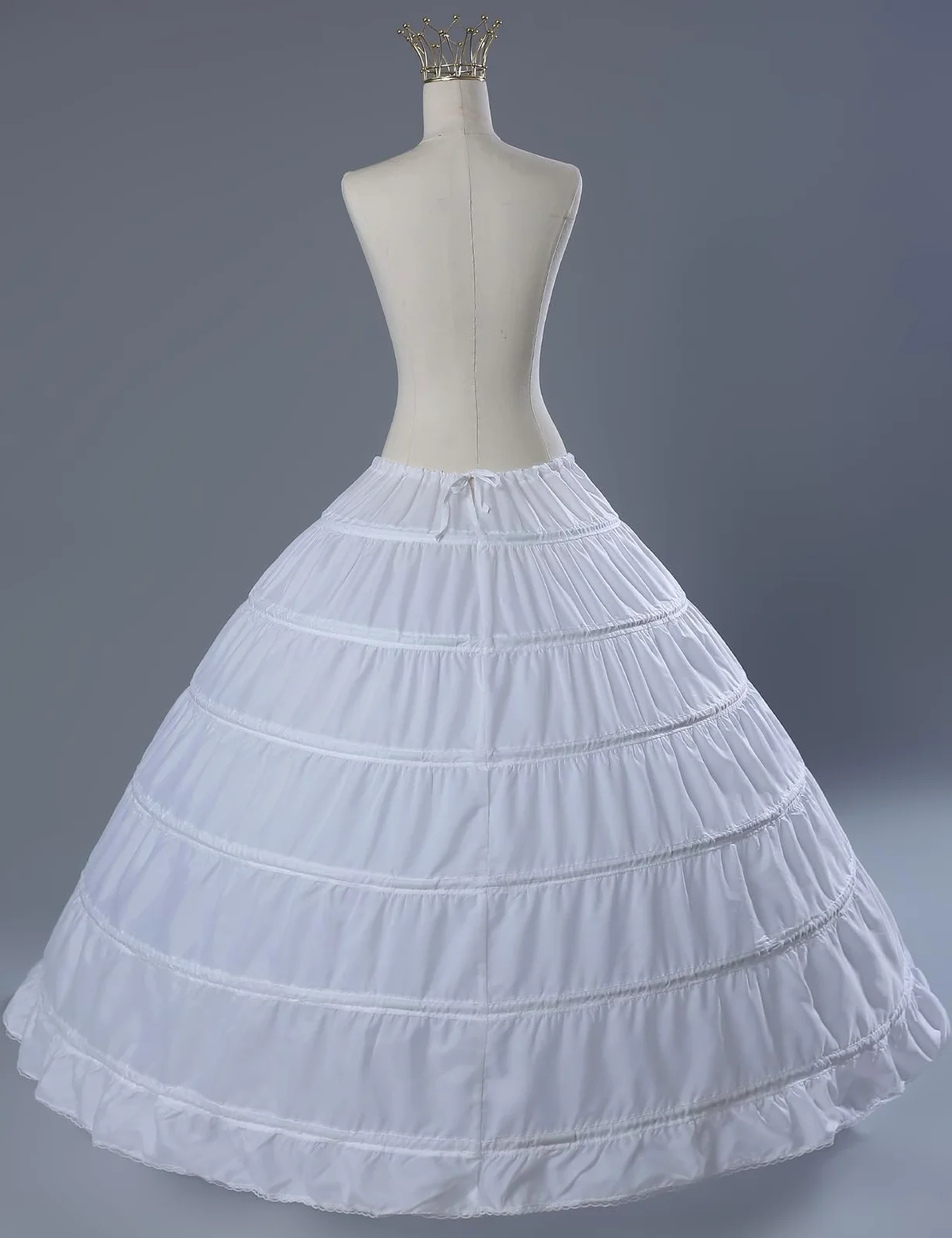 BEAUTELICATE Halka Spódnica Crinoline Full A-Line 6 Opon Petticoat Spódnica do Obręczy na Wesele Karnawałowy Kostium Panny Młodej Sukienka Księżniczka Sukienka 9 Kolorów