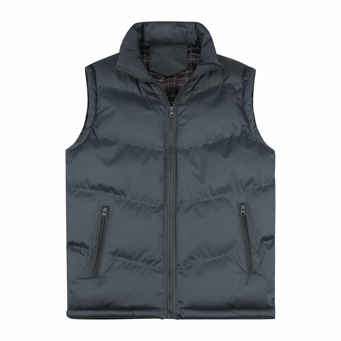 YOUTHUP Męska kamizelka pikowana ocieplacz zimowy bez rękawów Bodywarmer