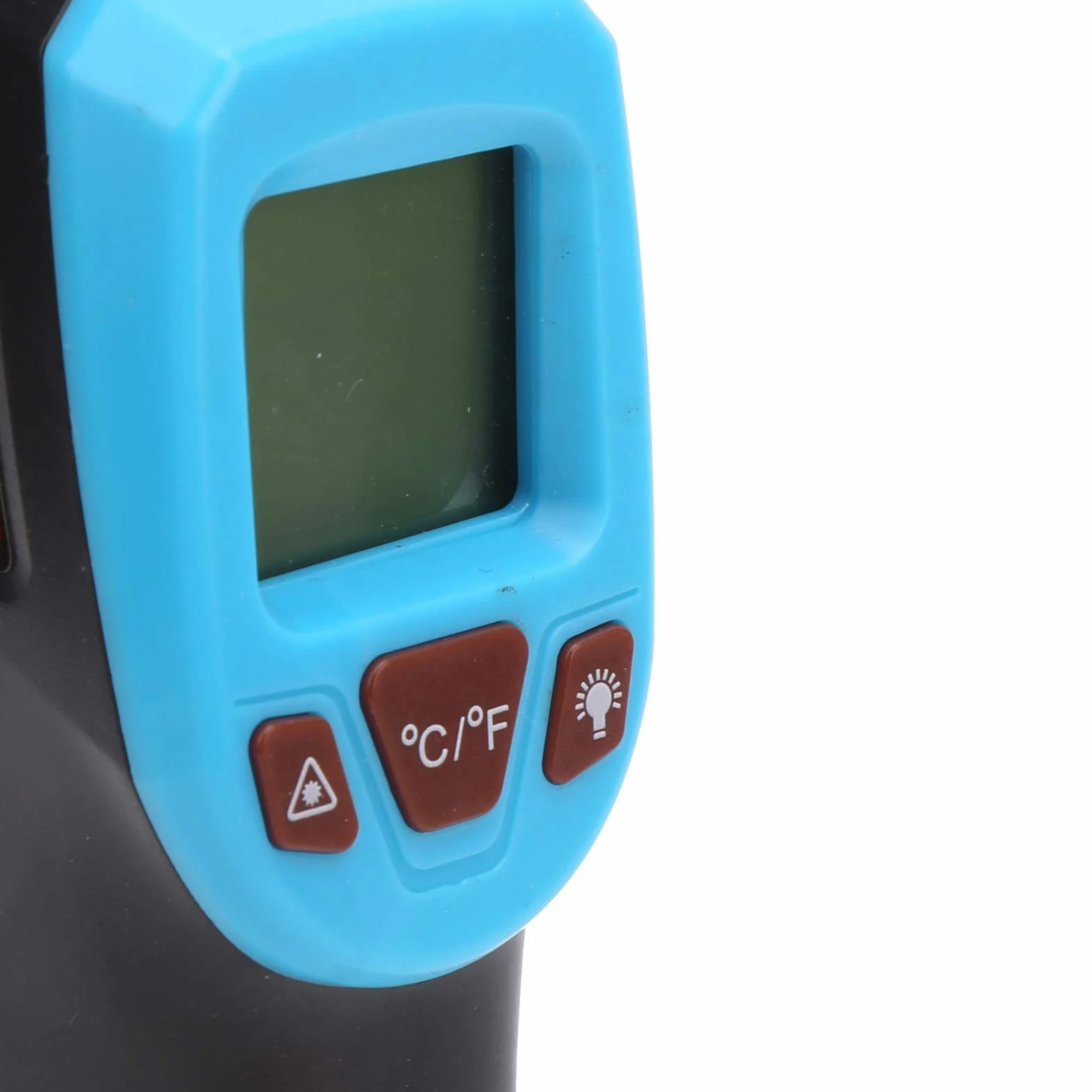 Bezdotykowy cyfrowy termometr na podczerwień Pistolet termiczny Gm320S Ręczny pistolet termiczny z wyświetlaczem LCD -50 600 do 600 (niebieski), termometr na podczerwień i