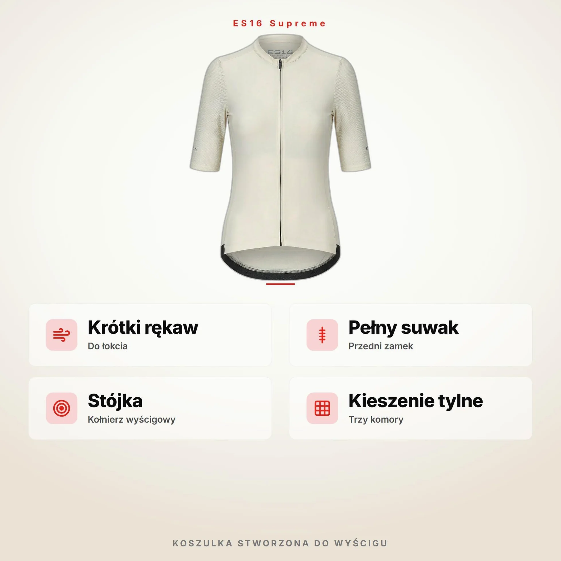 Koszulka Kolarska Damska | Premium Cycling Jersey z Rękawami Mesh, Damskim Krojem Race-Fit i Zamkiem – Oddychający Poliester